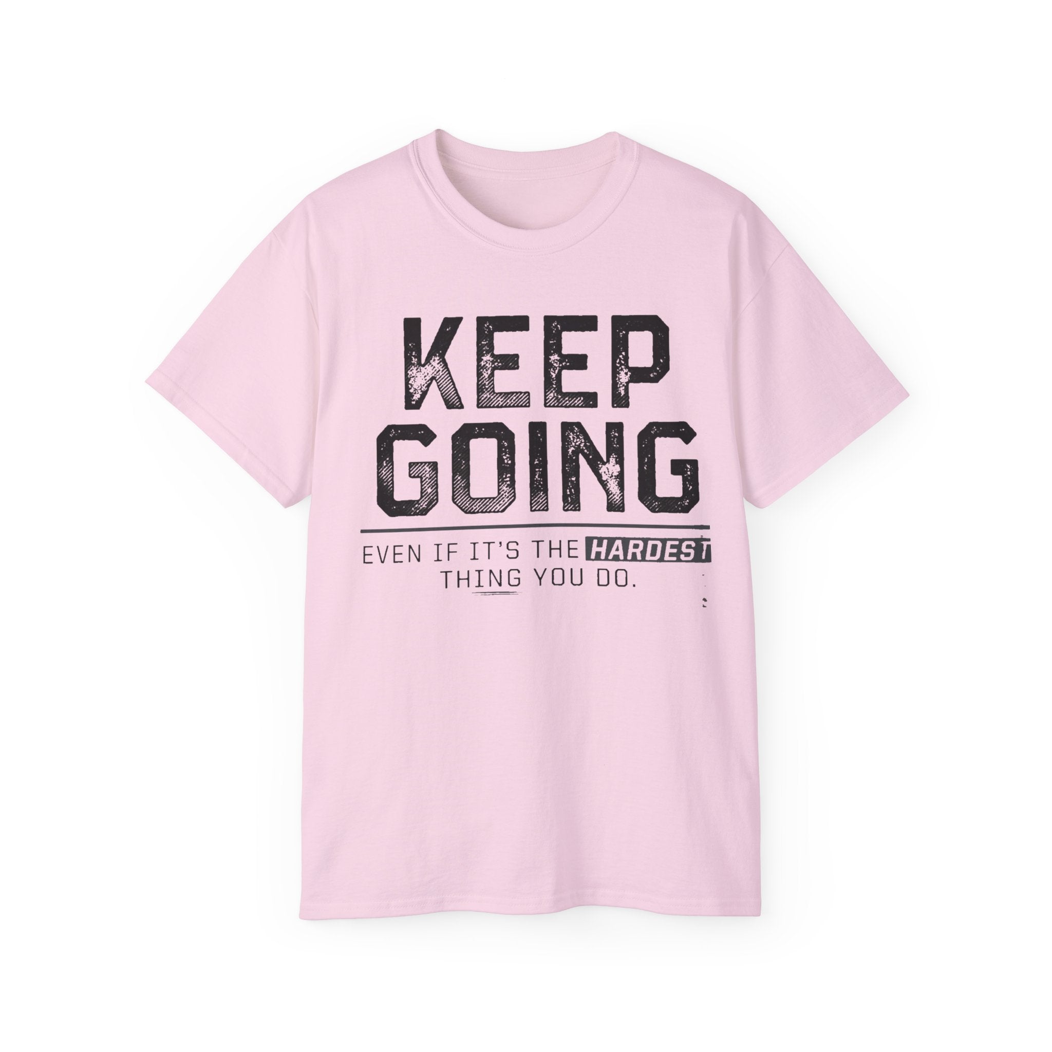 Motivational Keep Fing Going Failure Isn't an Option Unisex T-Shirt, Inspirational Graphic Tee, Positive Quote Shirt, Encouraging Workout