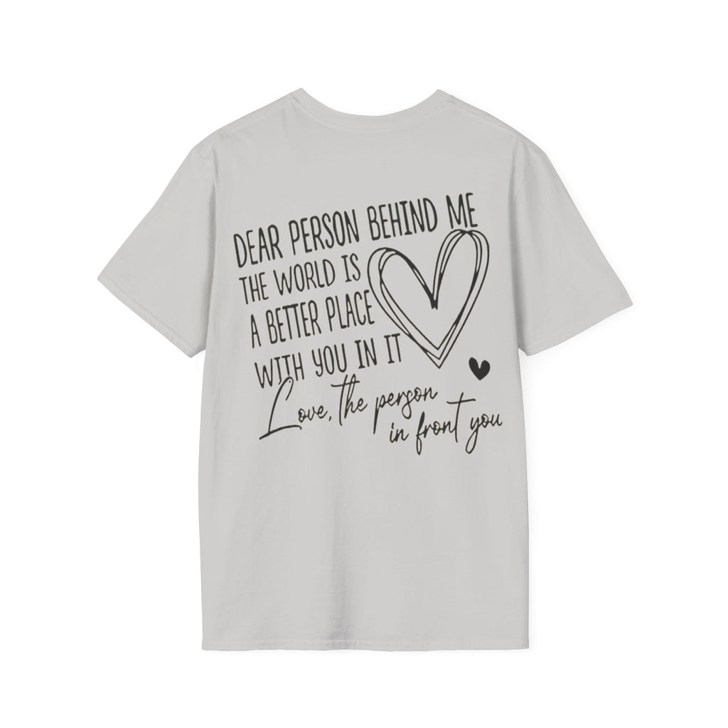 Mental Health Awareness T-Shirt, Supportive Message Tee, Positive Vibes Shirt, Kindness Graphic Top, Love Each Other Apparel