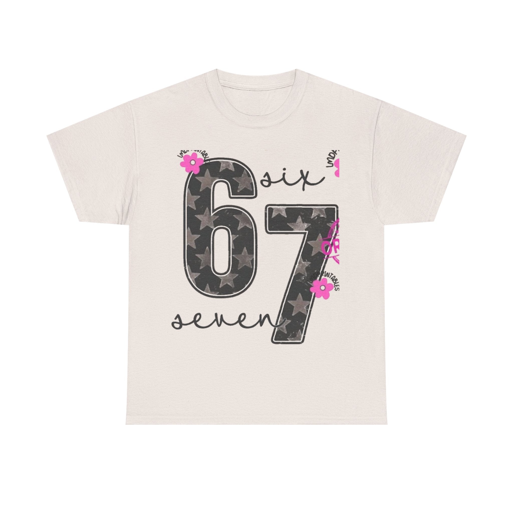 6-7  six seven Trendy Phrase Unisex Tee, Teens Fashion Shirt, Latest Trend Cotton T-Shirt, Kids Graphic Tee, Youth Hip Quote Shirt