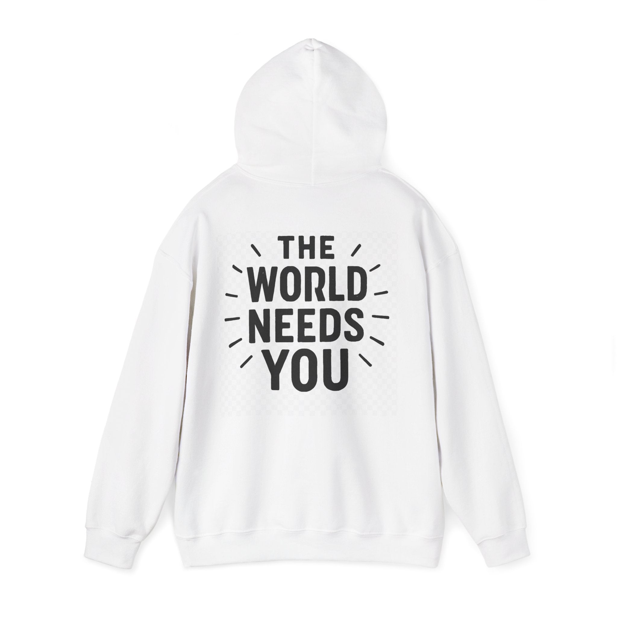 this world needs you back of white hoodie nack time rebels comfy hoodie