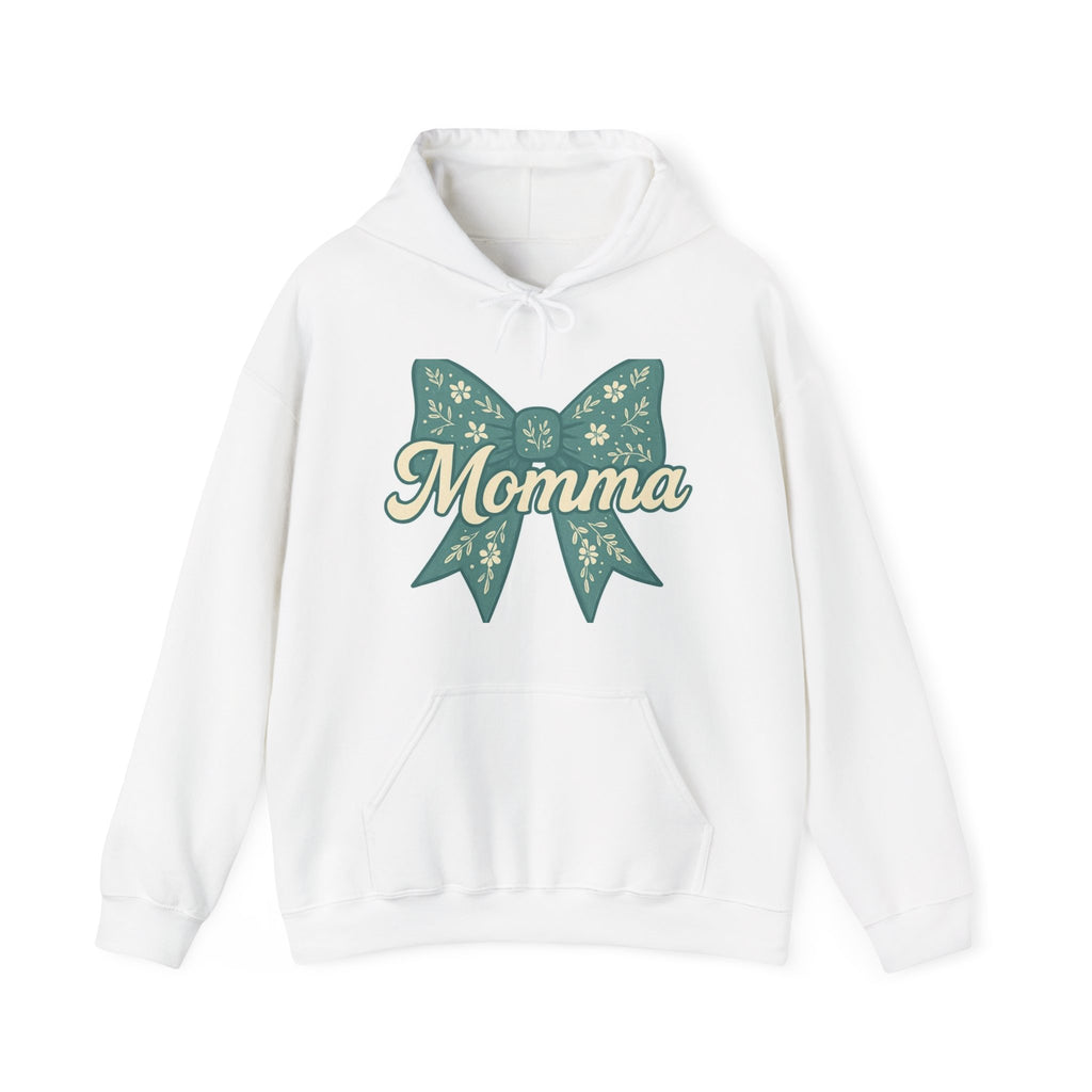 Floral Embracesnack time rebels blue bow comfy hoodie