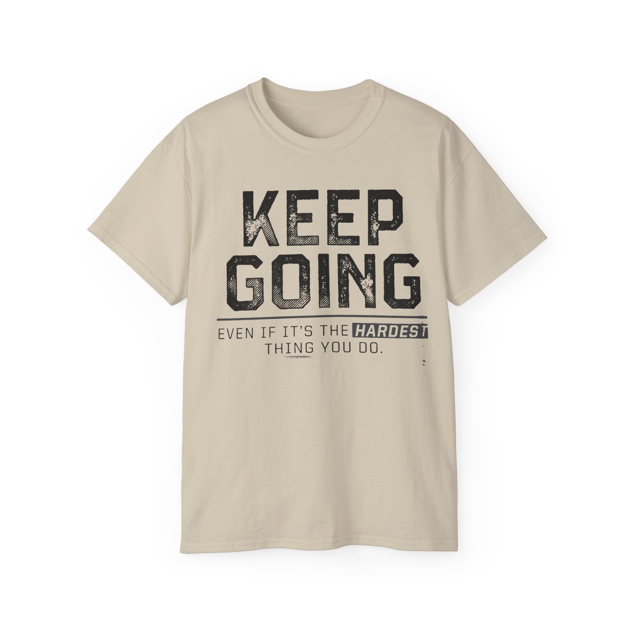 Motivational Keep Fing Going Failure Isn't an Option Unisex T-Shirt, Inspirational Graphic Tee, Positive Quote Shirt, Encouraging Workout