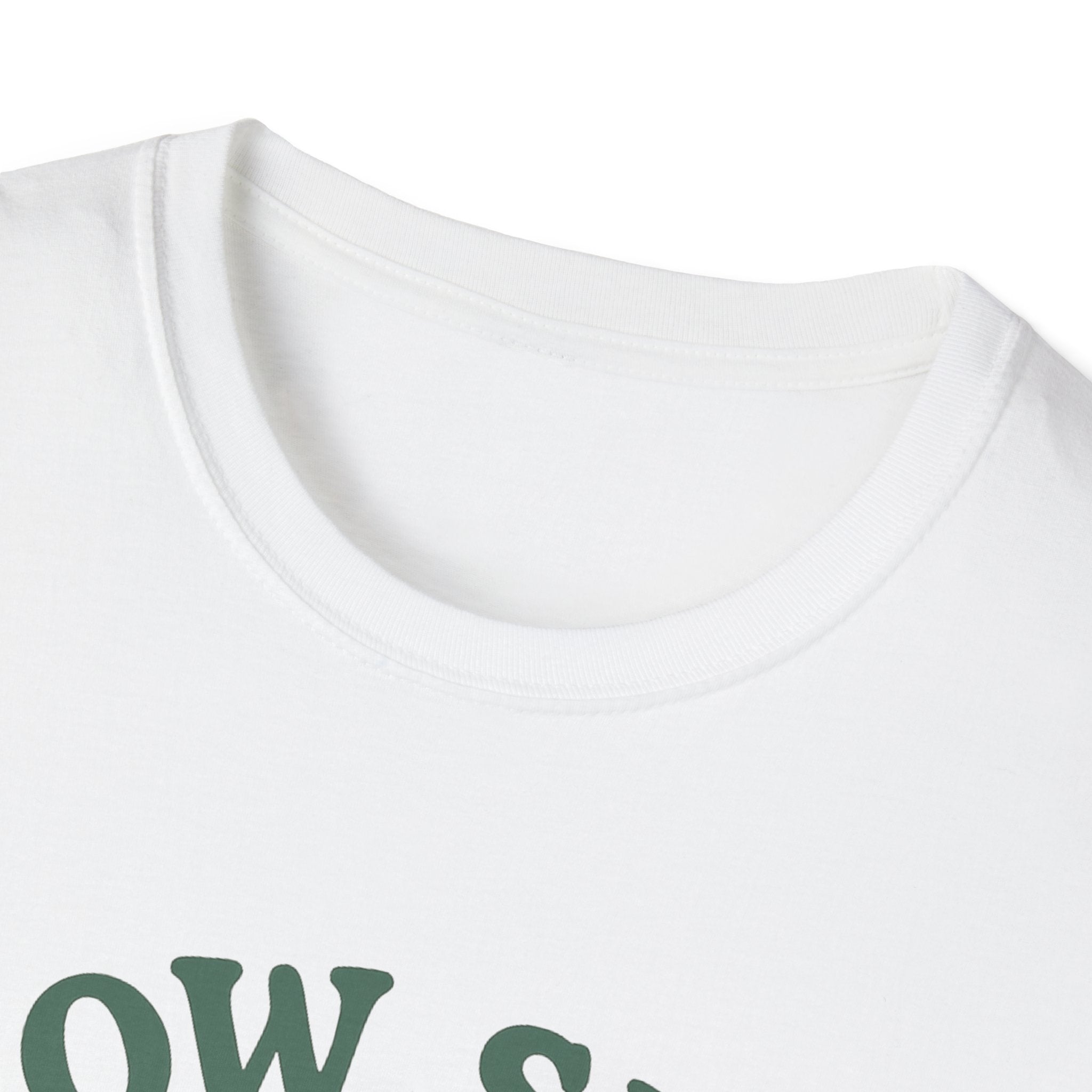 Grow Slow Live Slow T-Shirt | Relaxed Typography Tee