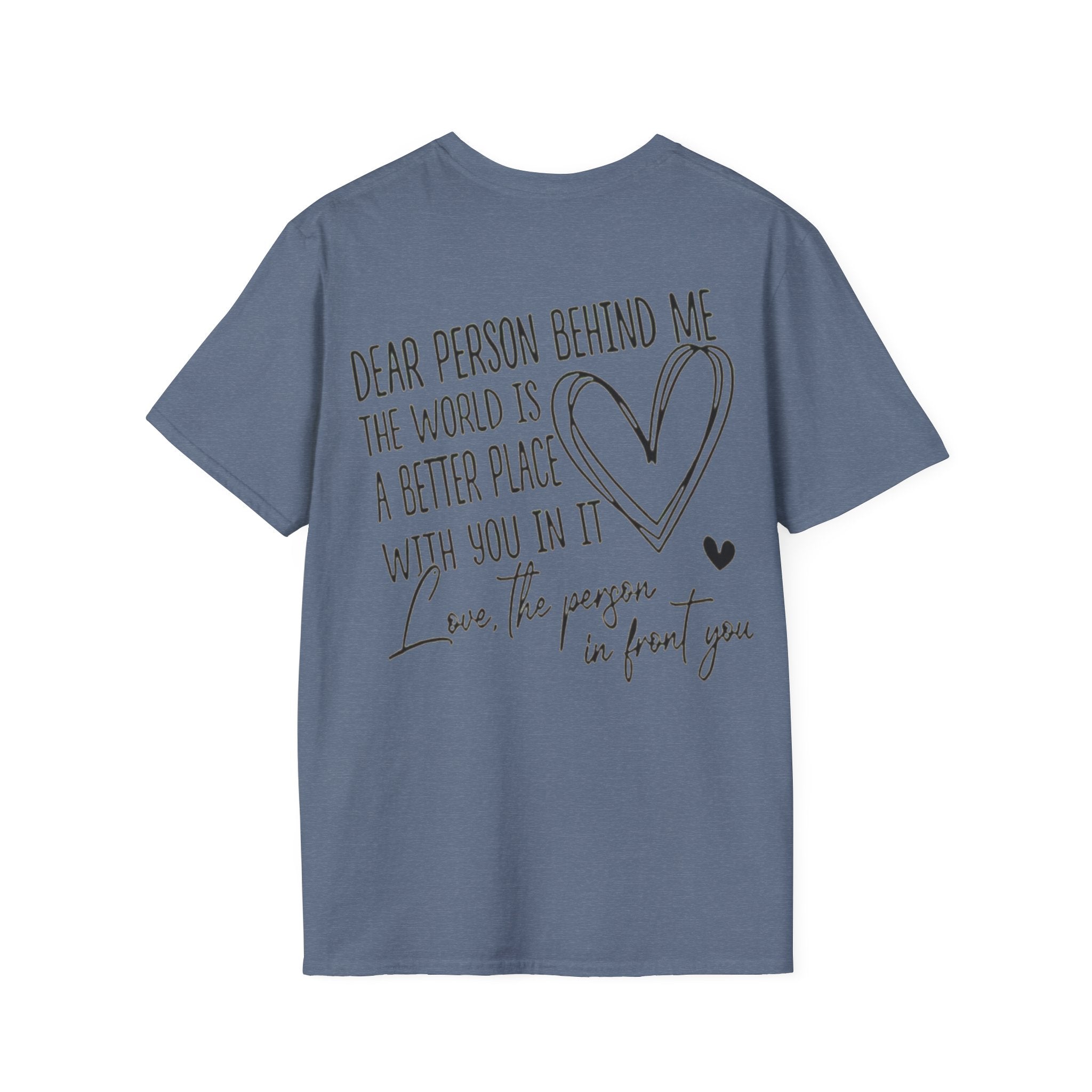 Mental Health Awareness T-Shirt, Supportive Message Tee, Positive Vibes Shirt, Kindness Graphic Top, Love Each Other Apparel
