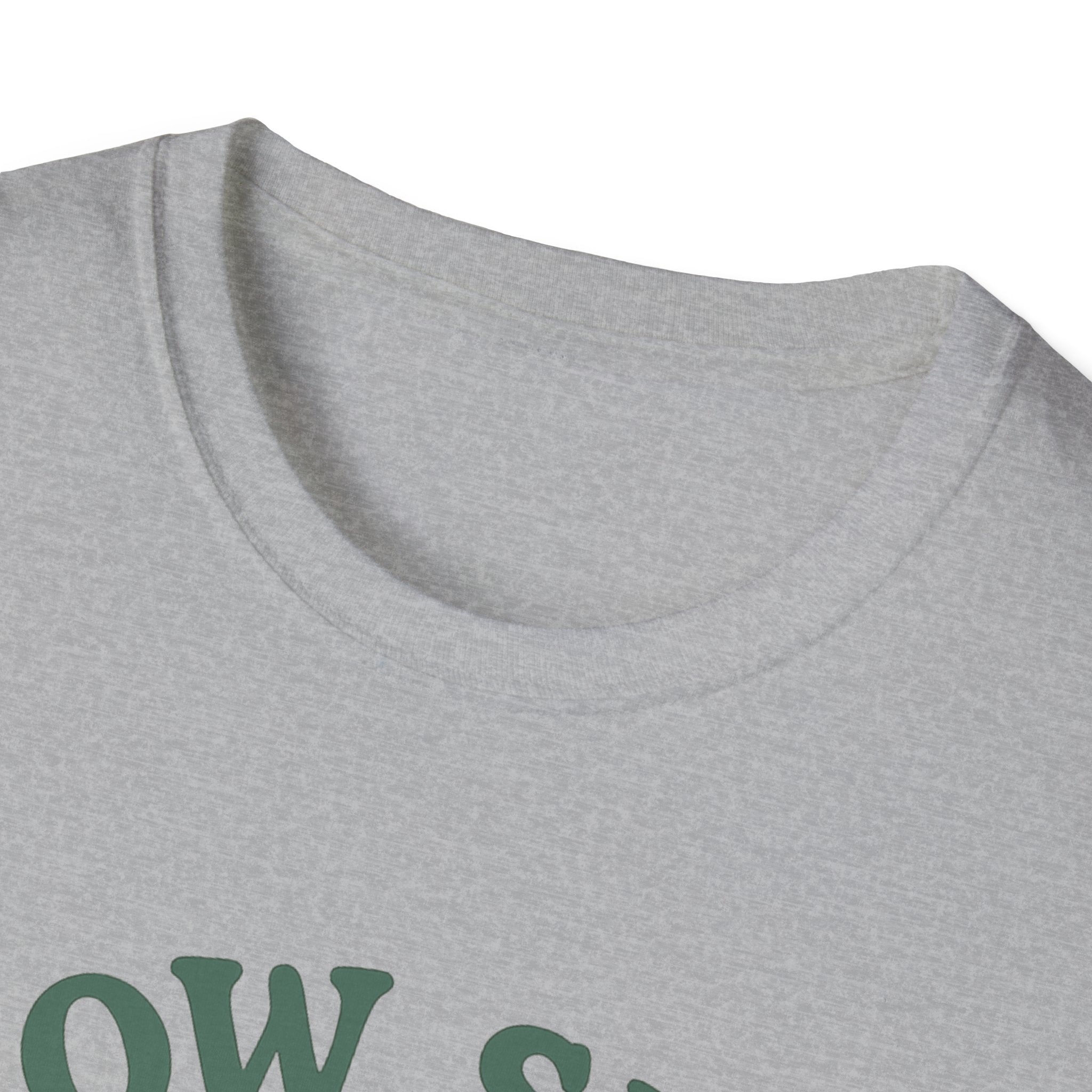 Grow Slow Live Slow T-Shirt | Relaxed Typography Tee