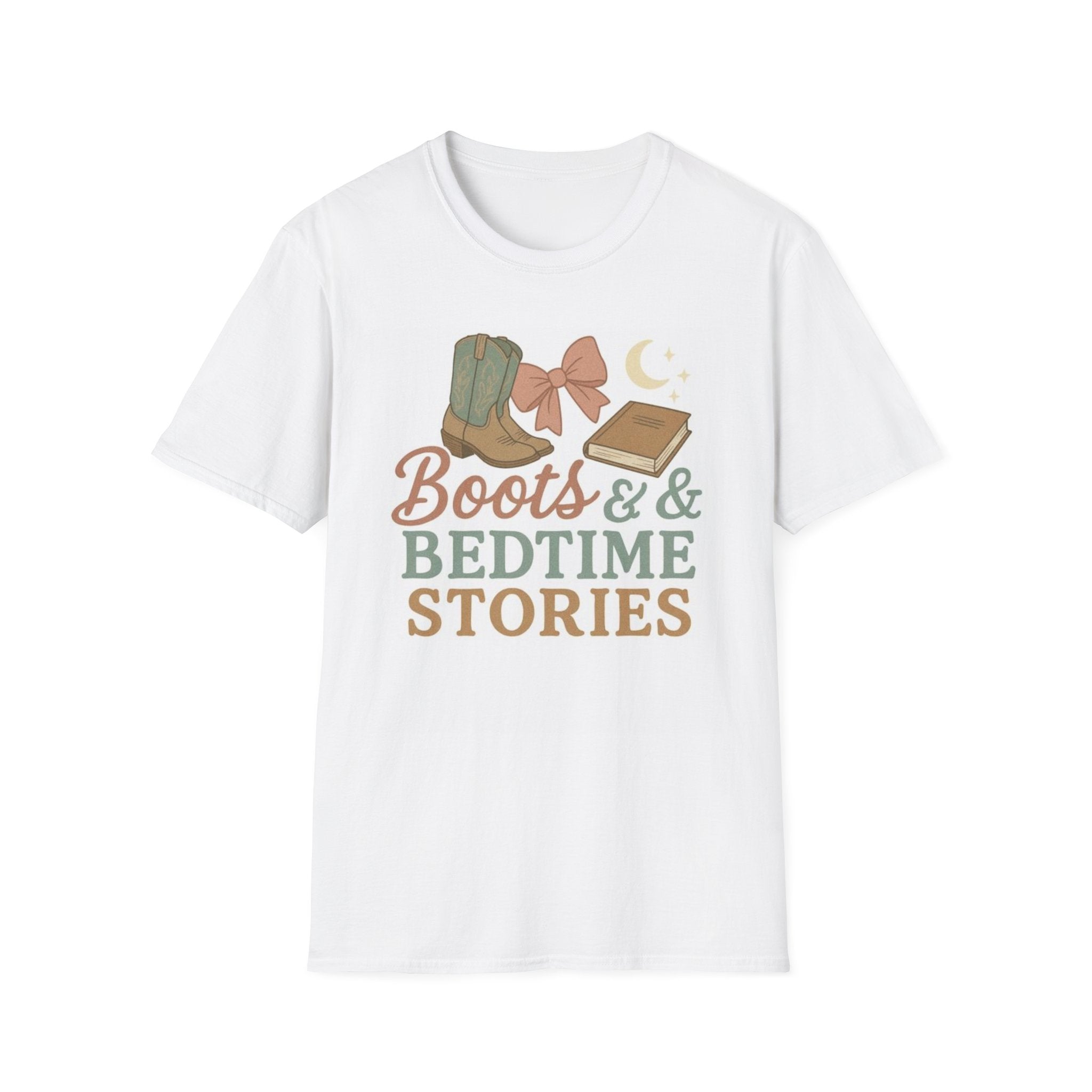 Cowboy Boots and Bedtime Talessnack time rebels comfy white t shirt