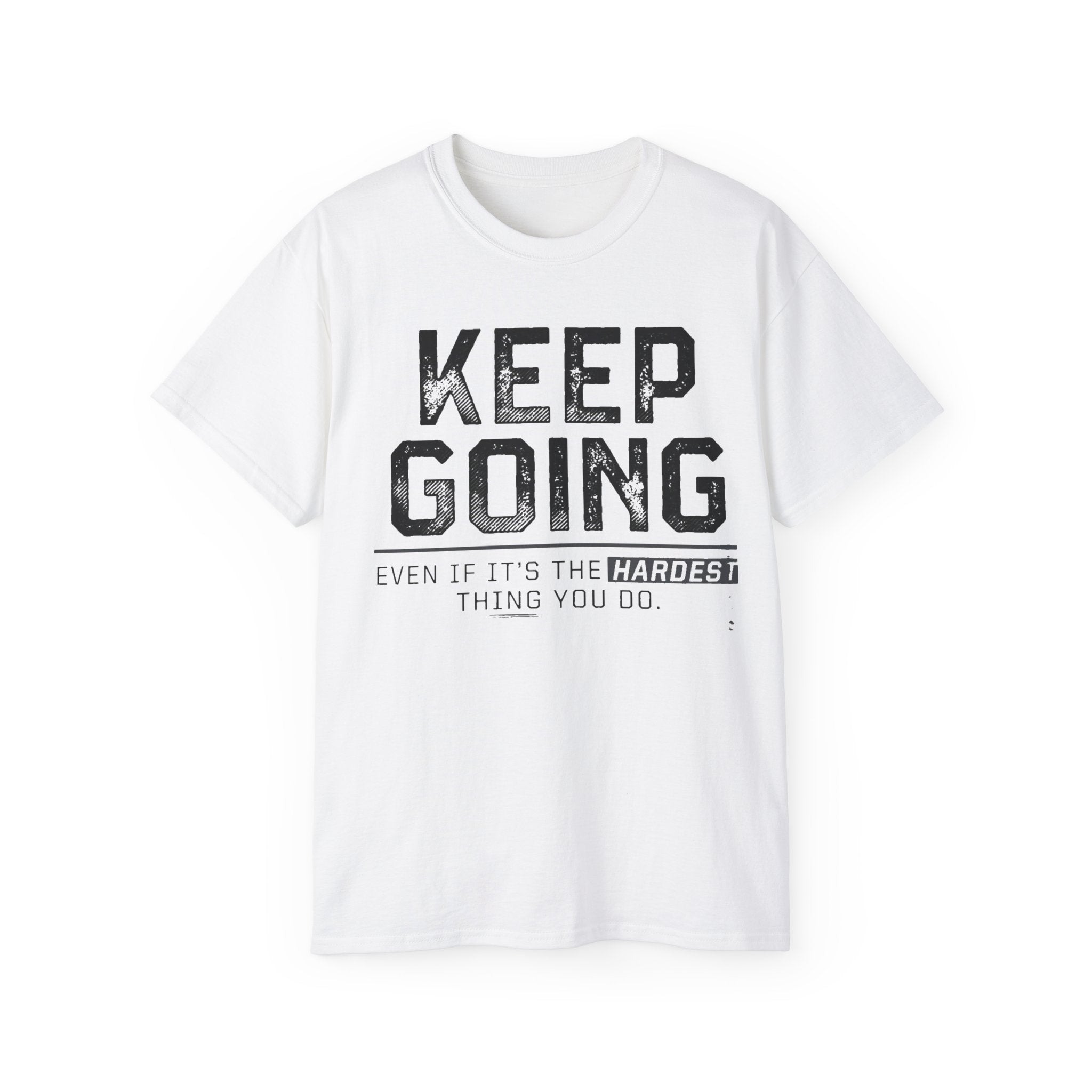 Motivational Keep Fing Going Failure Isn't an Option Unisex T-Shirt, Inspirational Graphic Tee, Positive Quote Shirt, Encouraging Workout