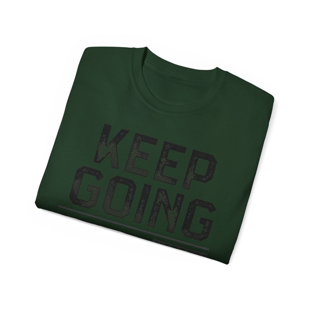 Motivational Keep Fing Going Failure Isn't an Option Unisex T-Shirt, Inspirational Graphic Tee, Positive Quote Shirt, Encouraging Workout