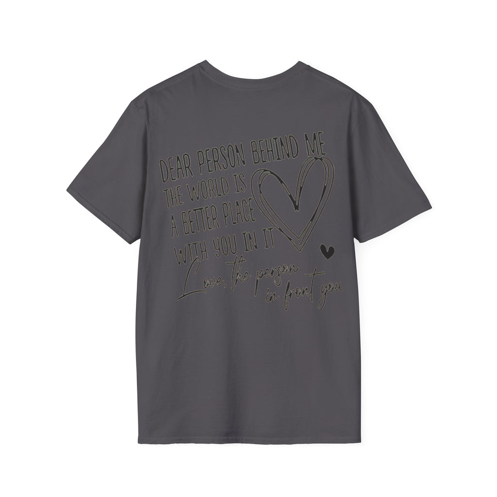 Mental Health Awareness T-Shirt, Supportive Message Tee, Positive Vibes Shirt, Kindness Graphic Top, Love Each Other Apparel