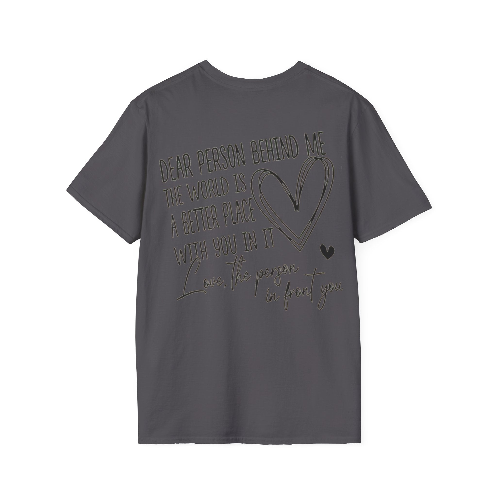 Mental Health Awareness T-Shirt, Supportive Message Tee, Positive Vibes Shirt, Kindness Graphic Top, Love Each Other Apparel