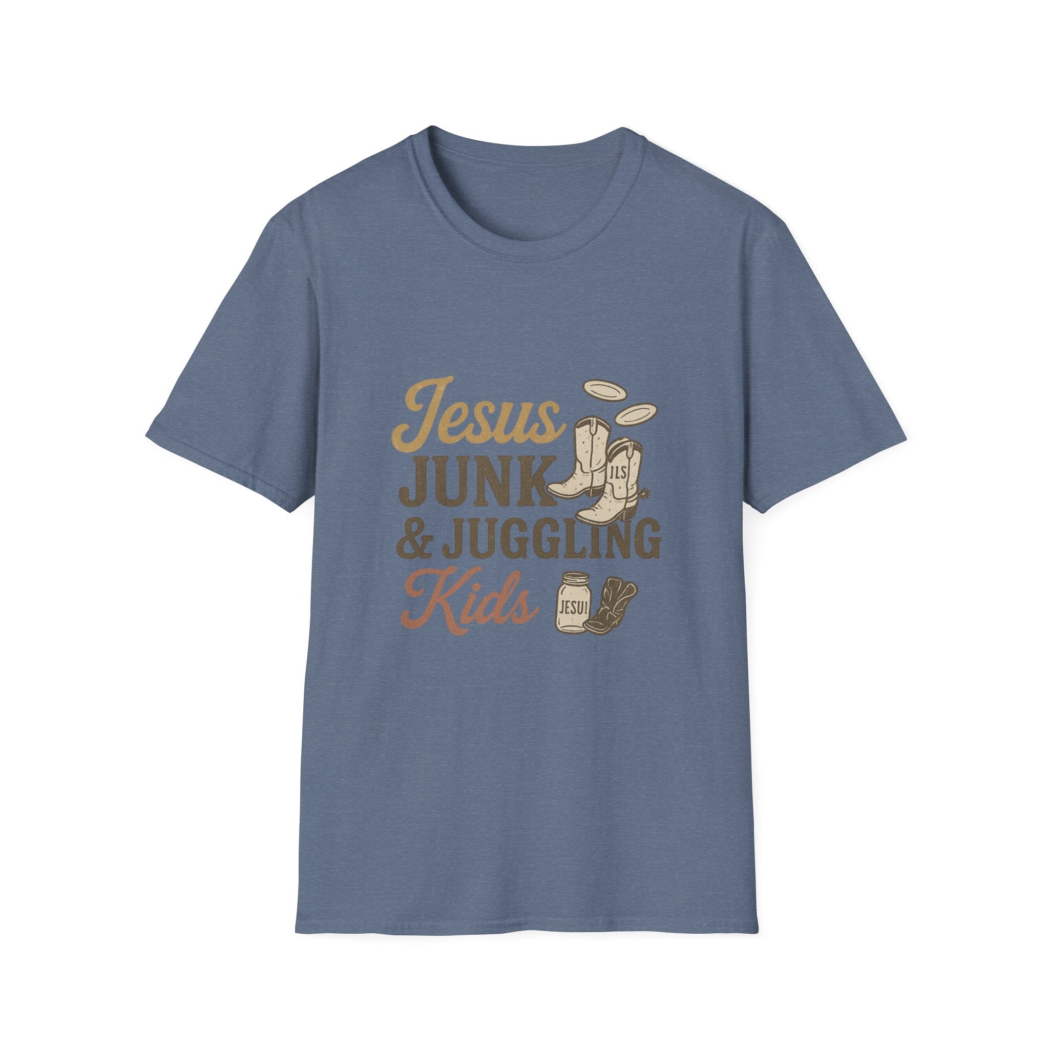 jesus junk and kids tshirt for the dumpster diving christian we all know one is it you?