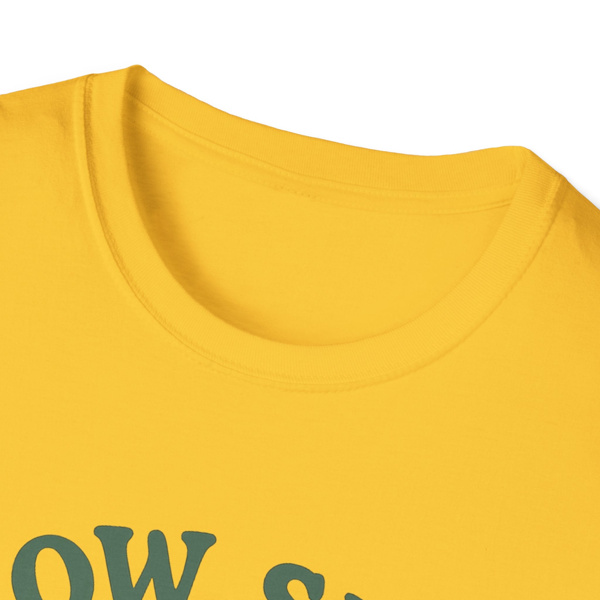 Grow Slow Live Slow T-Shirt | Relaxed Typography Tee