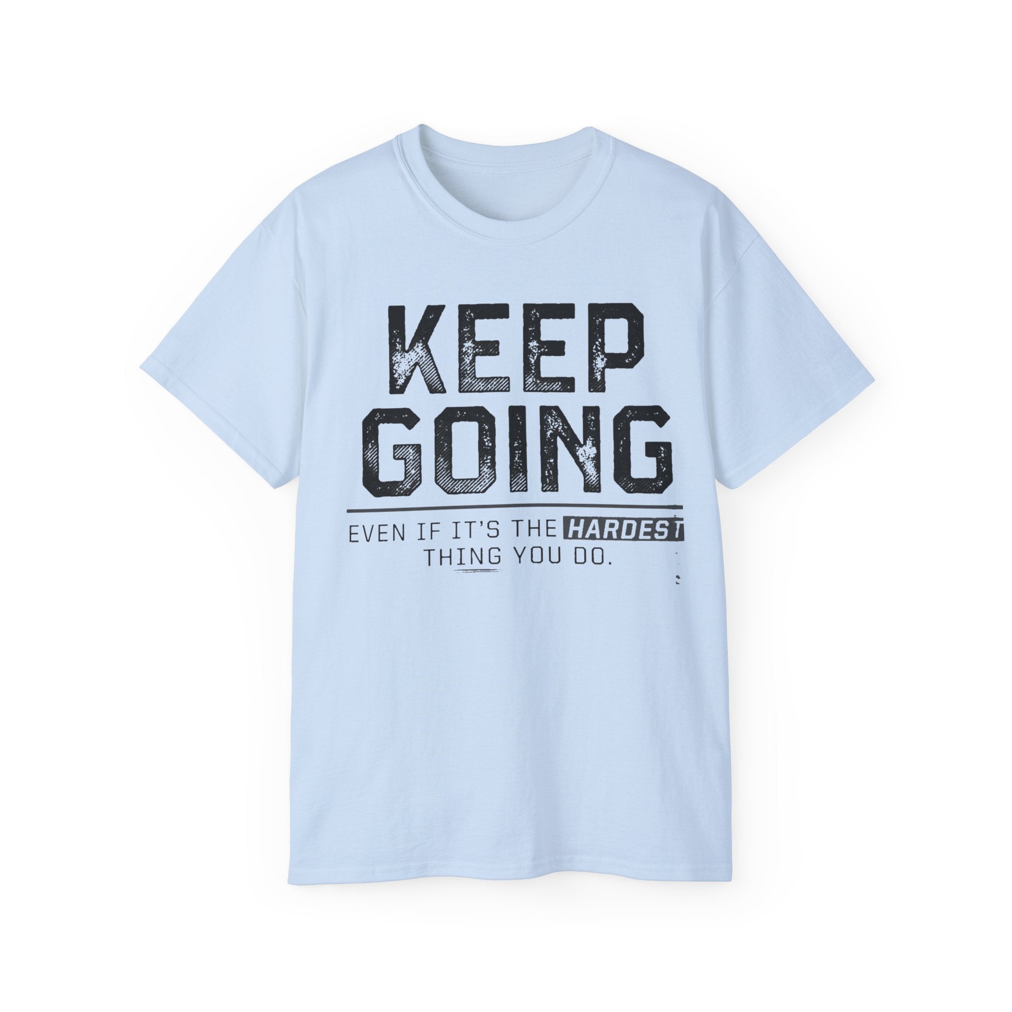 Motivational Keep Fing Going Failure Isn't an Option Unisex T-Shirt, Inspirational Graphic Tee, Positive Quote Shirt, Encouraging Workout