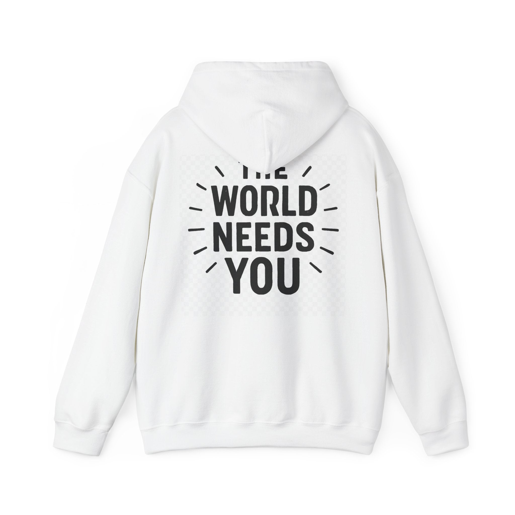 this world needs you back of white hoodie nack time rebels comfy hoodie