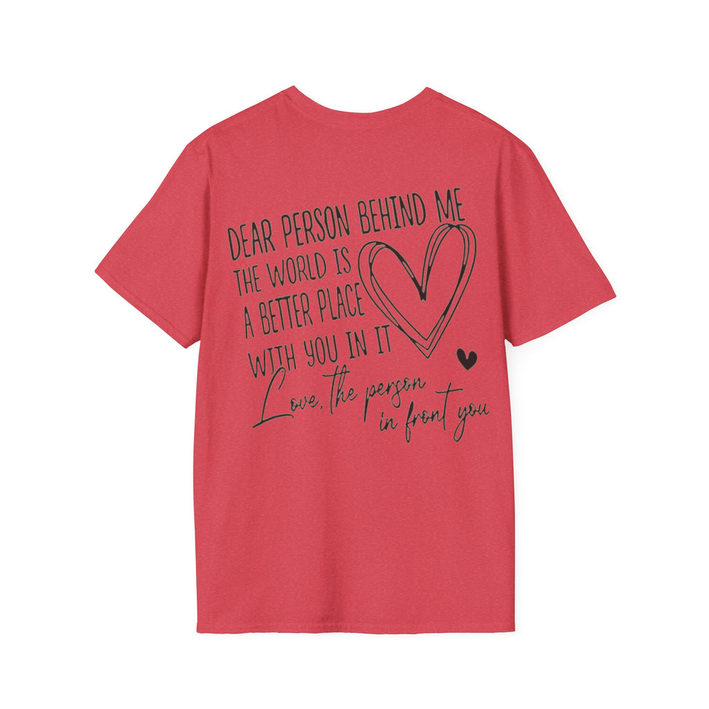 Mental Health Awareness T-Shirt, Supportive Message Tee, Positive Vibes Shirt, Kindness Graphic Top, Love Each Other Apparel