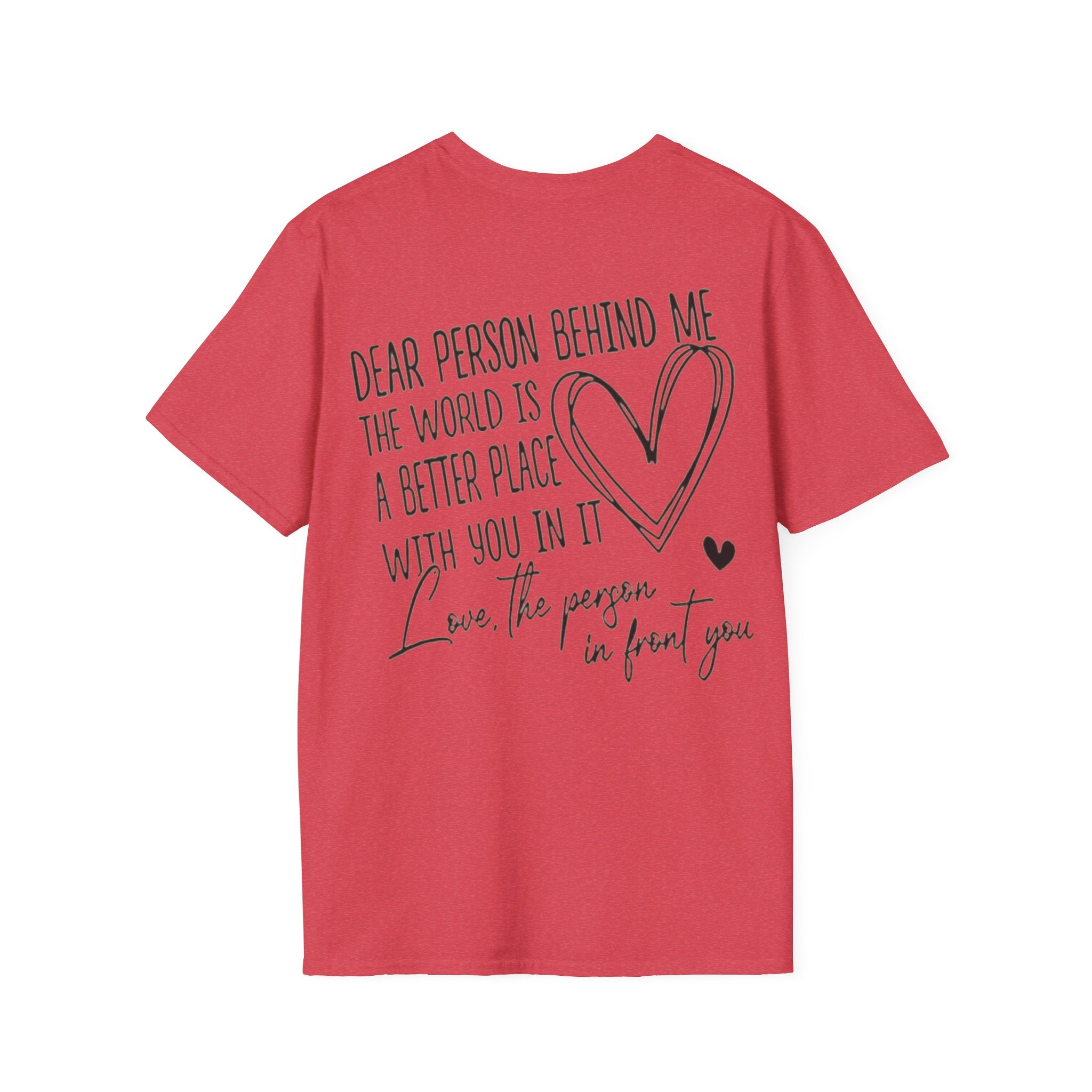 Mental Health Awareness T-Shirt, Supportive Message Tee, Positive Vibes Shirt, Kindness Graphic Top, Love Each Other Apparel