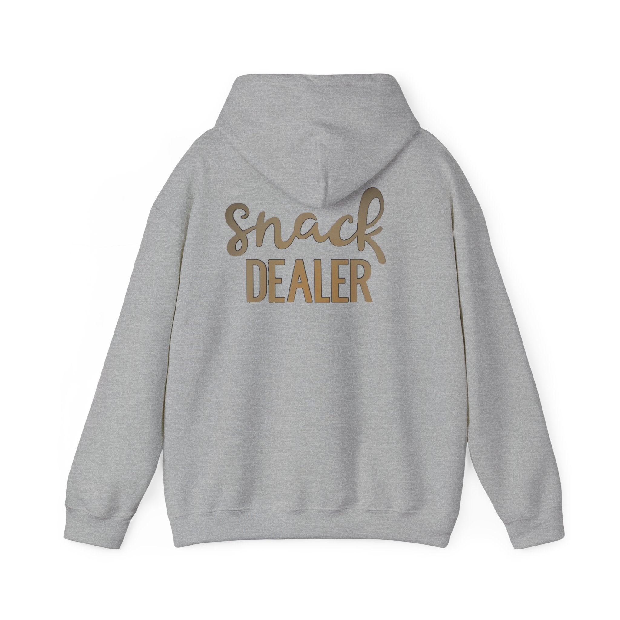 Funny Snack Dealer Hoodie, Sarcastic Foodie Gift, Junk Food Lover Hooded Sweatshirt, Gift for Snack Lover, Comfy Snacking Apparel