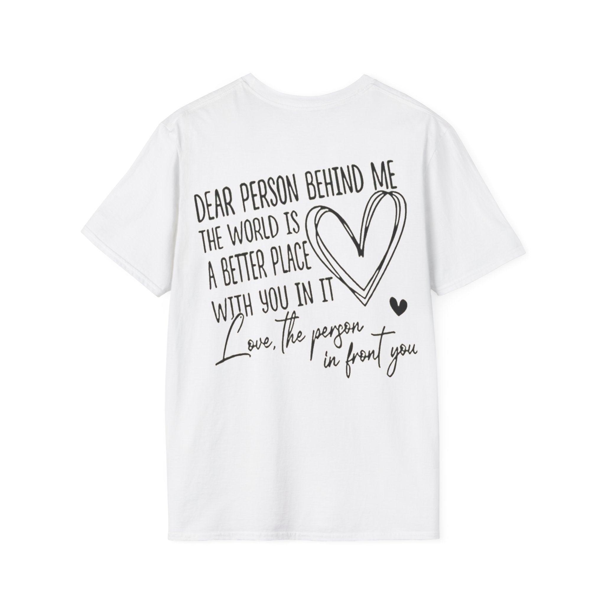 Mental Health Awareness T-Shirt, Supportive Message Tee, Positive Vibes Shirt, Kindness Graphic Top, Love Each Other Apparel