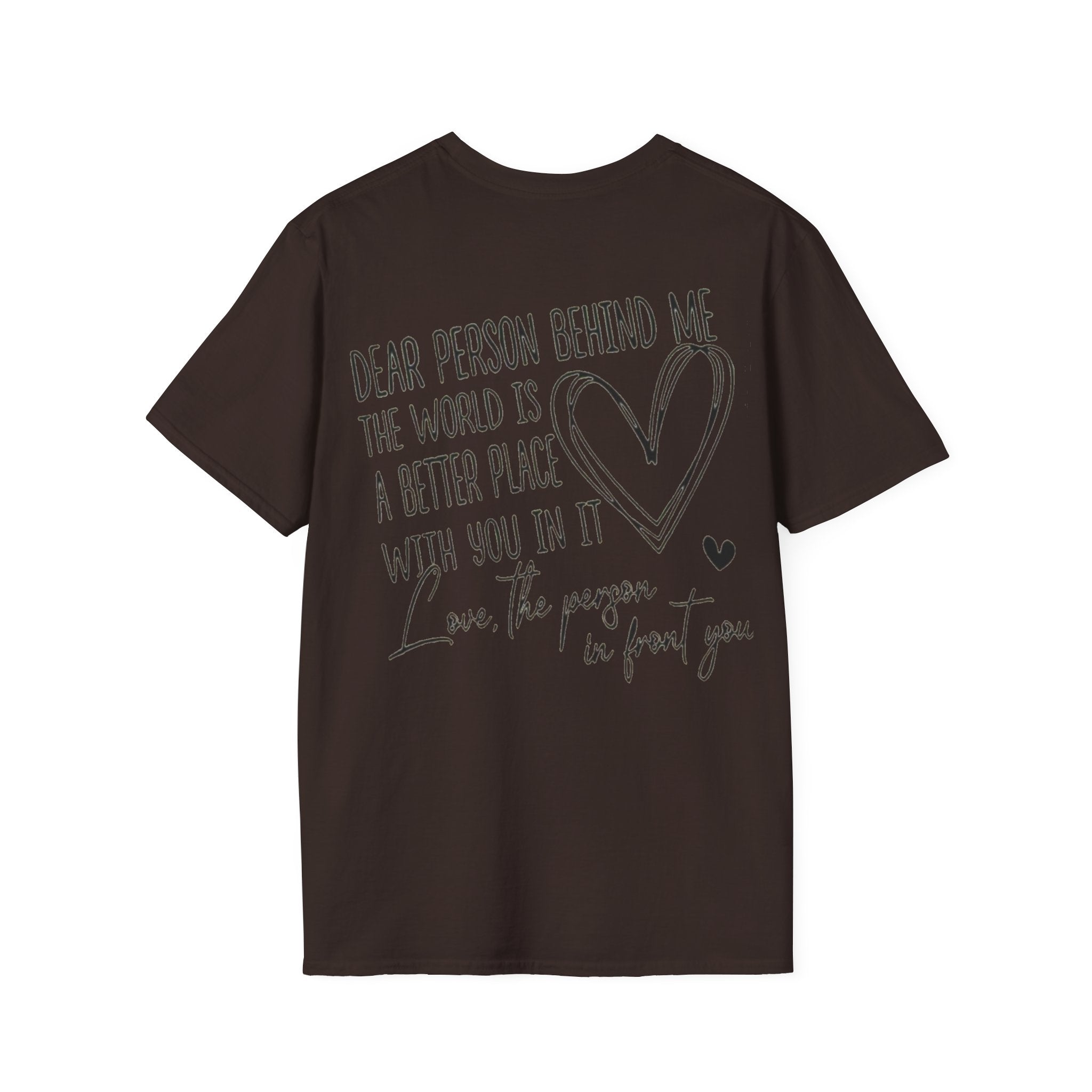 Mental Health Awareness T-Shirt, Supportive Message Tee, Positive Vibes Shirt, Kindness Graphic Top, Love Each Other Apparel