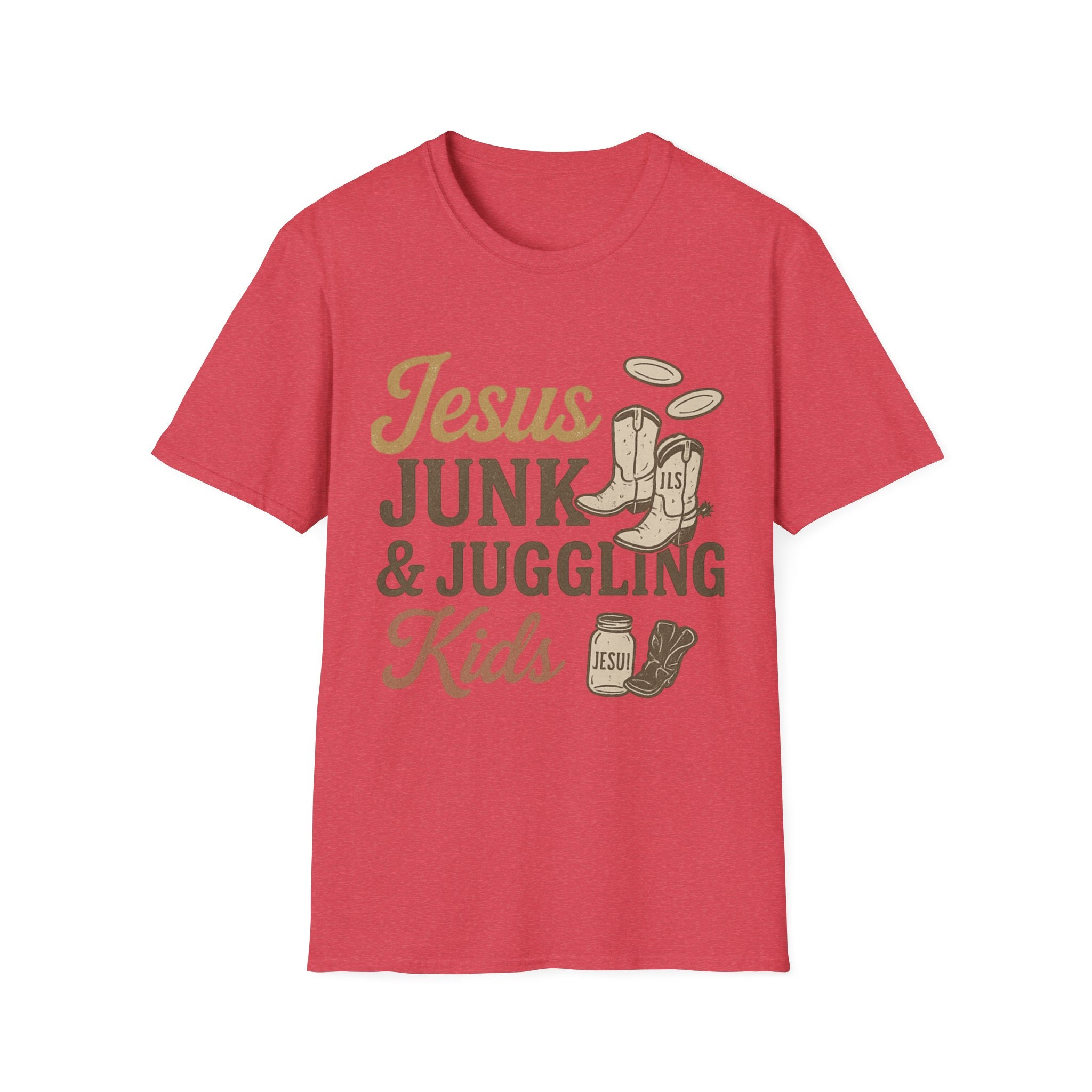 jesus junk and kids tshirt for the dumpster diving christian we all know one is it you?