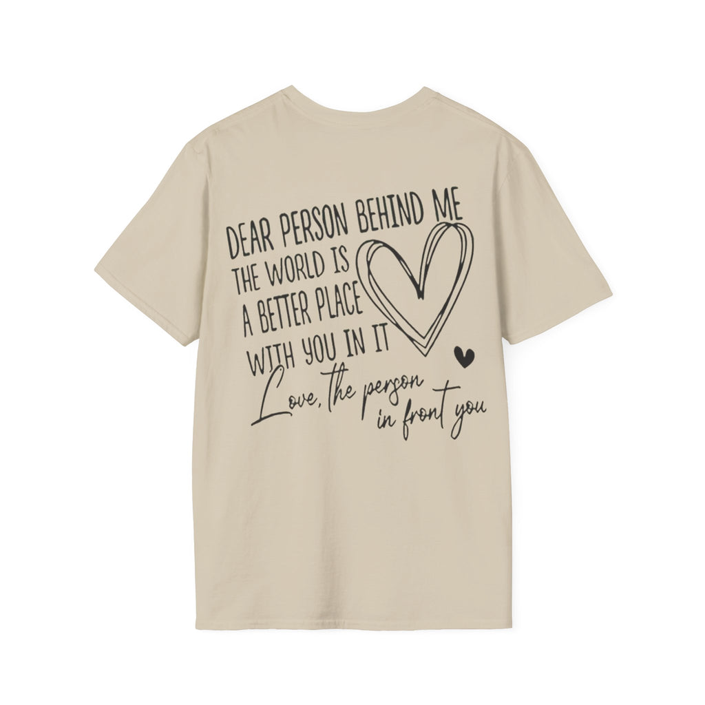 Mental Health Awareness T-Shirt, Supportive Message Tee, Positive Vibes Shirt, Kindness Graphic Top, Love Each Other Apparel
