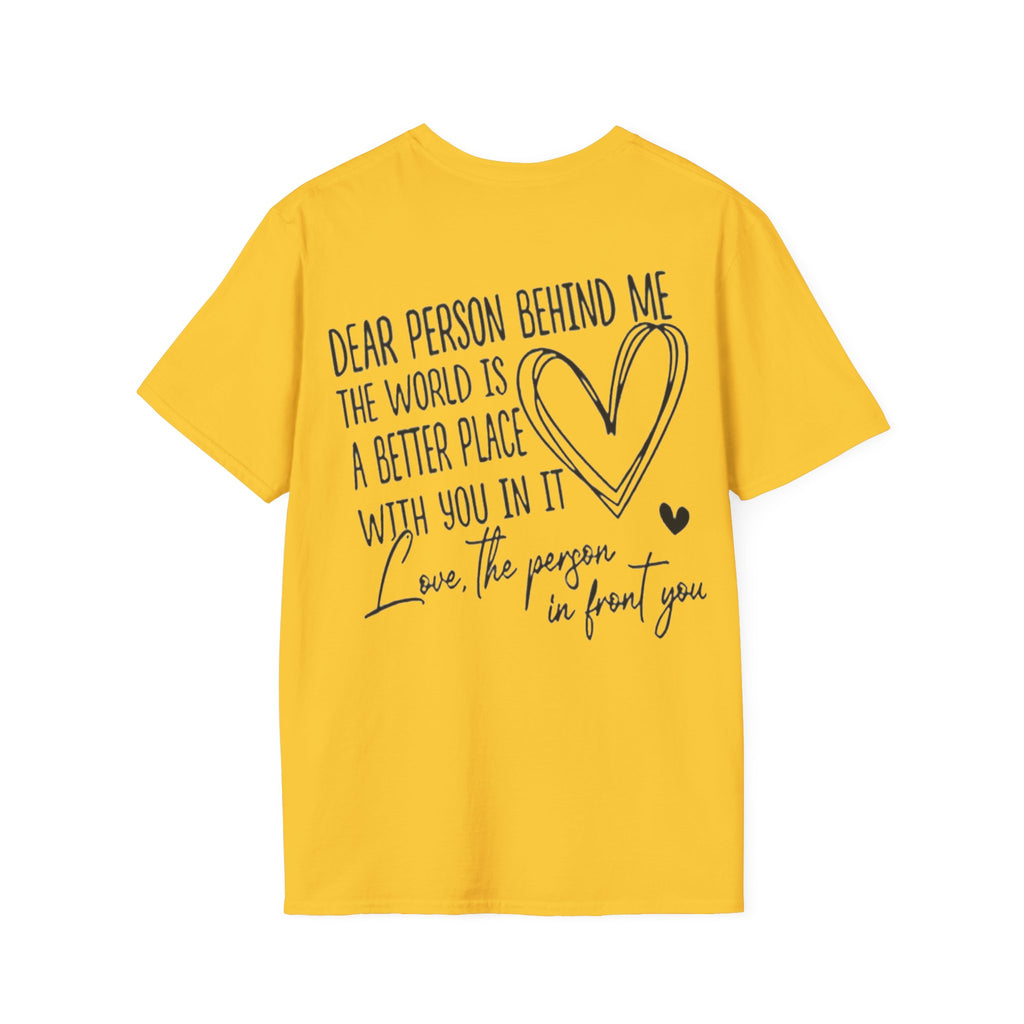 Mental Health Awareness T-Shirt, Supportive Message Tee, Positive Vibes Shirt, Kindness Graphic Top, Love Each Other Apparel