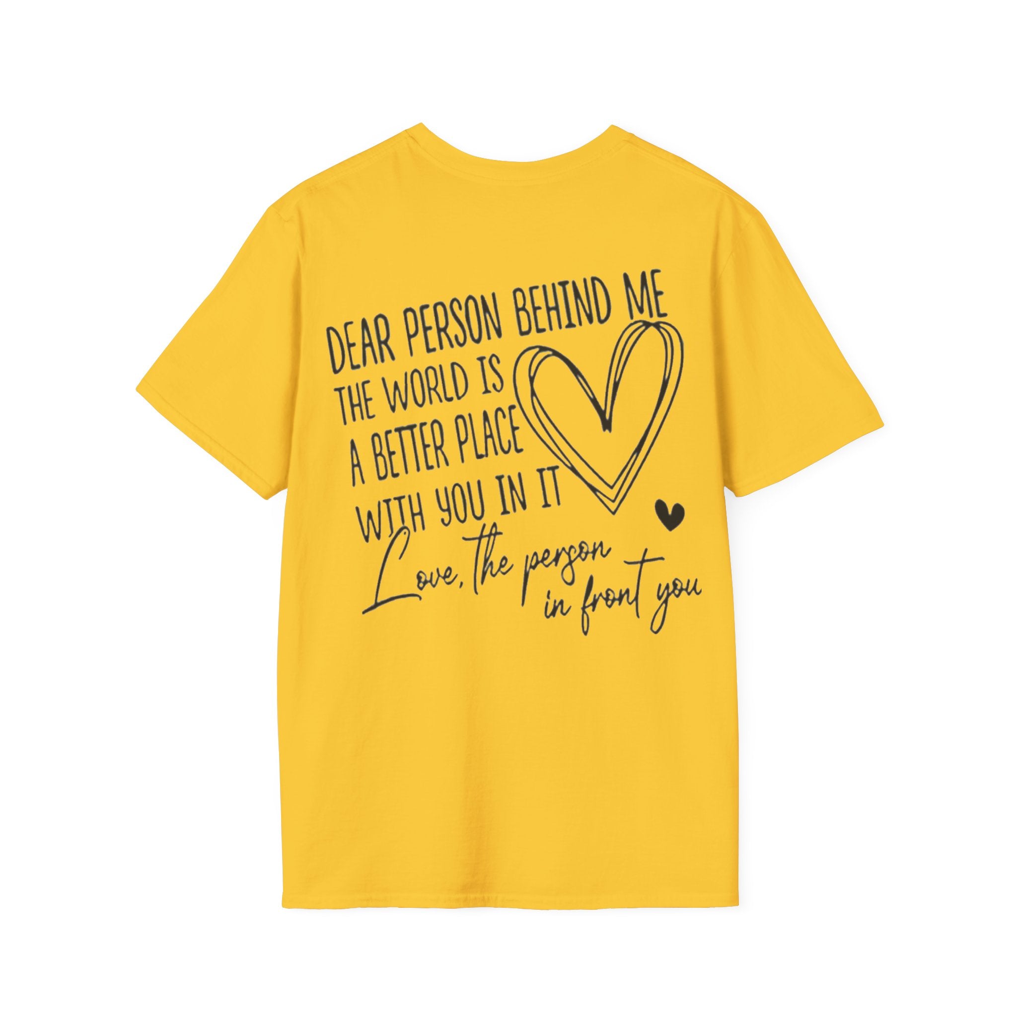Mental Health Awareness T-Shirt, Supportive Message Tee, Positive Vibes Shirt, Kindness Graphic Top, Love Each Other Apparel