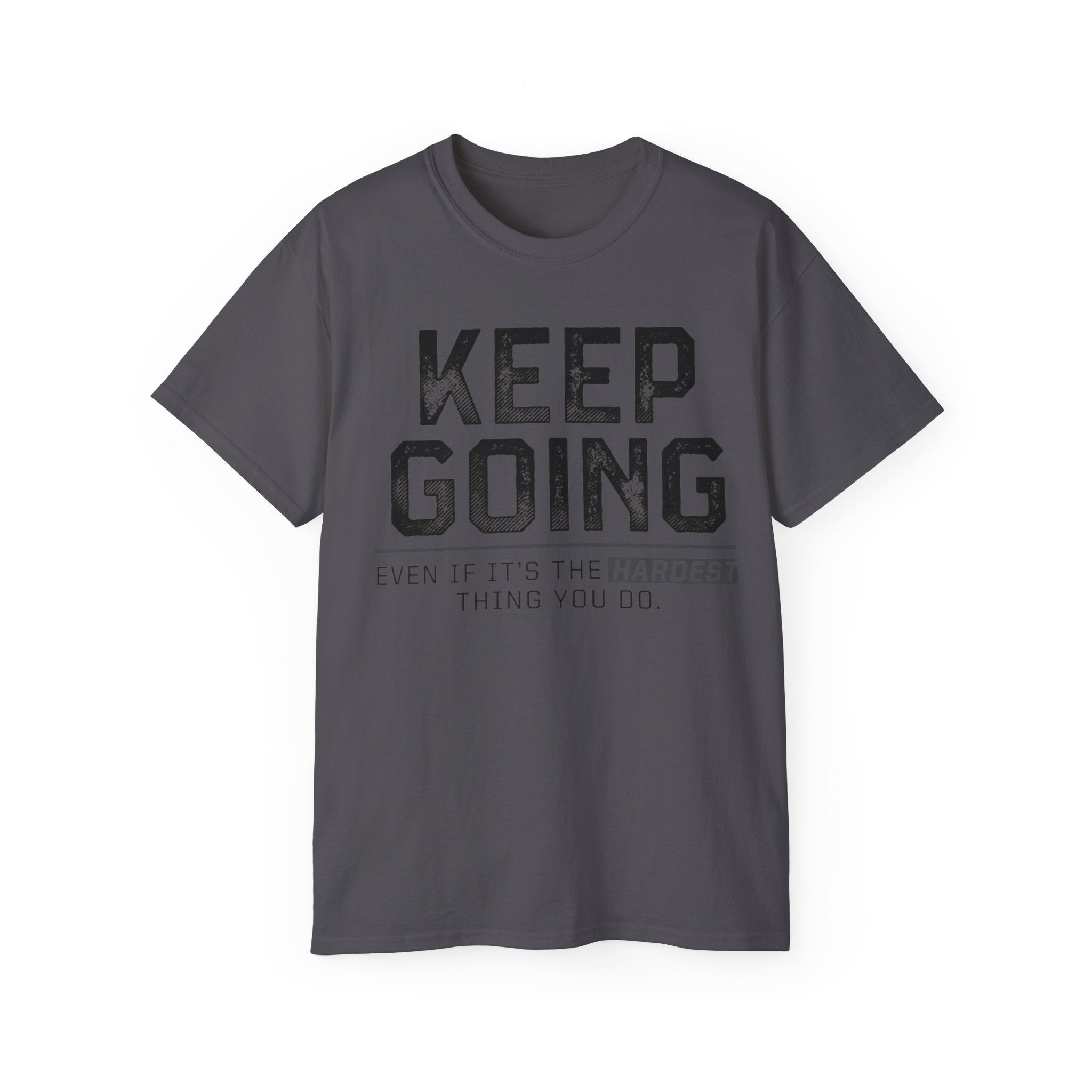 Motivational Keep Fing Going Failure Isn't an Option Unisex T-Shirt, Inspirational Graphic Tee, Positive Quote Shirt, Encouraging Workout