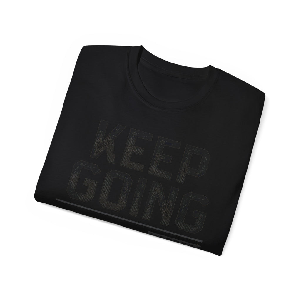 Motivational Keep Fing Going Failure Isn't an Option Unisex T-Shirt, Inspirational Graphic Tee, Positive Quote Shirt, Encouraging Workout