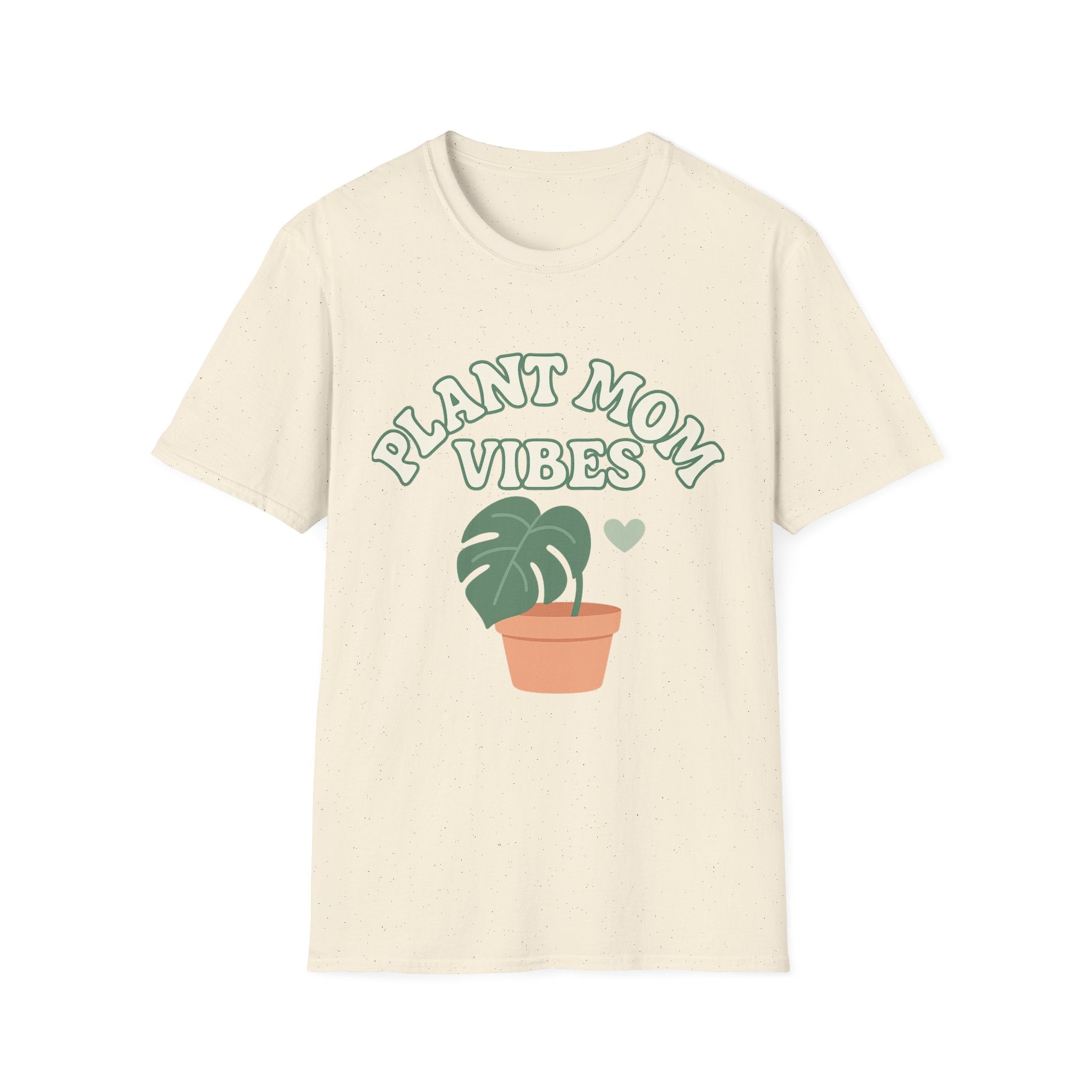 Plant Mom Vibes T-Shirt | Plant Lover Shirt, Botanical Graphic Tee