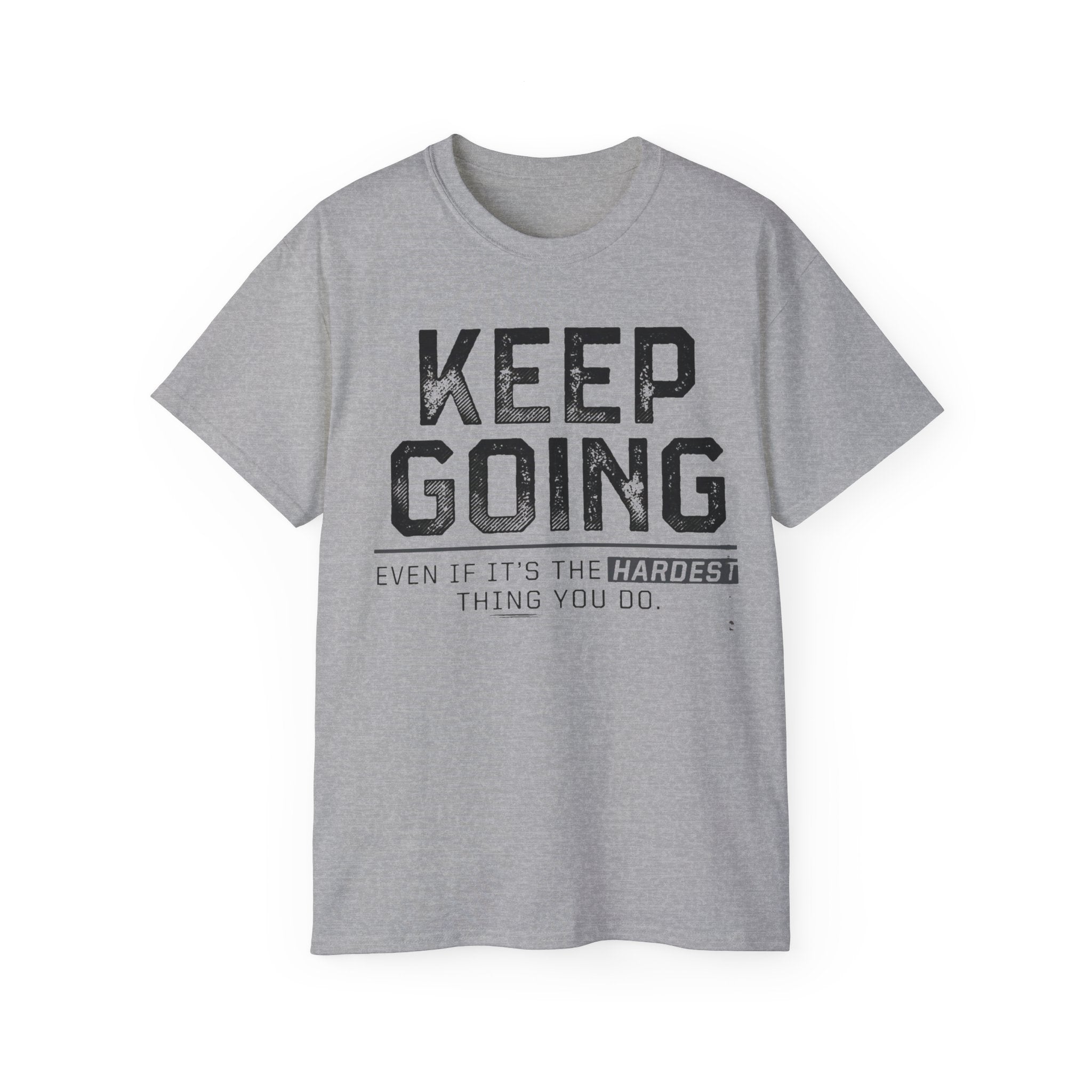 Motivational Keep Fing Going Failure Isn't an Option Unisex T-Shirt, Inspirational Graphic Tee, Positive Quote Shirt, Encouraging Workout