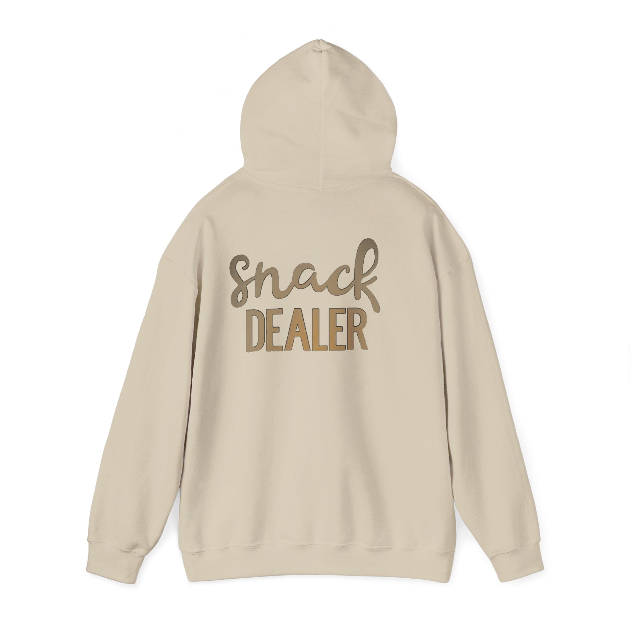 Funny Snack Dealer Hoodie, Sarcastic Foodie Gift, Junk Food Lover Hooded Sweatshirt, Gift for Snack Lover, Comfy Snacking Apparel