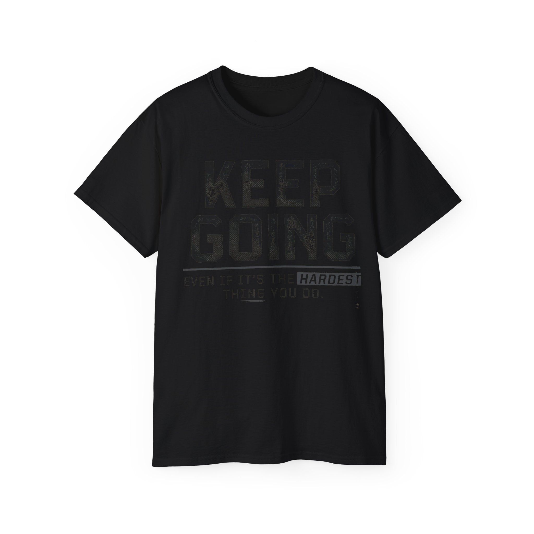 Motivational Keep Fing Going Failure Isn't an Option Unisex T-Shirt, Inspirational Graphic Tee, Positive Quote Shirt, Encouraging Workout