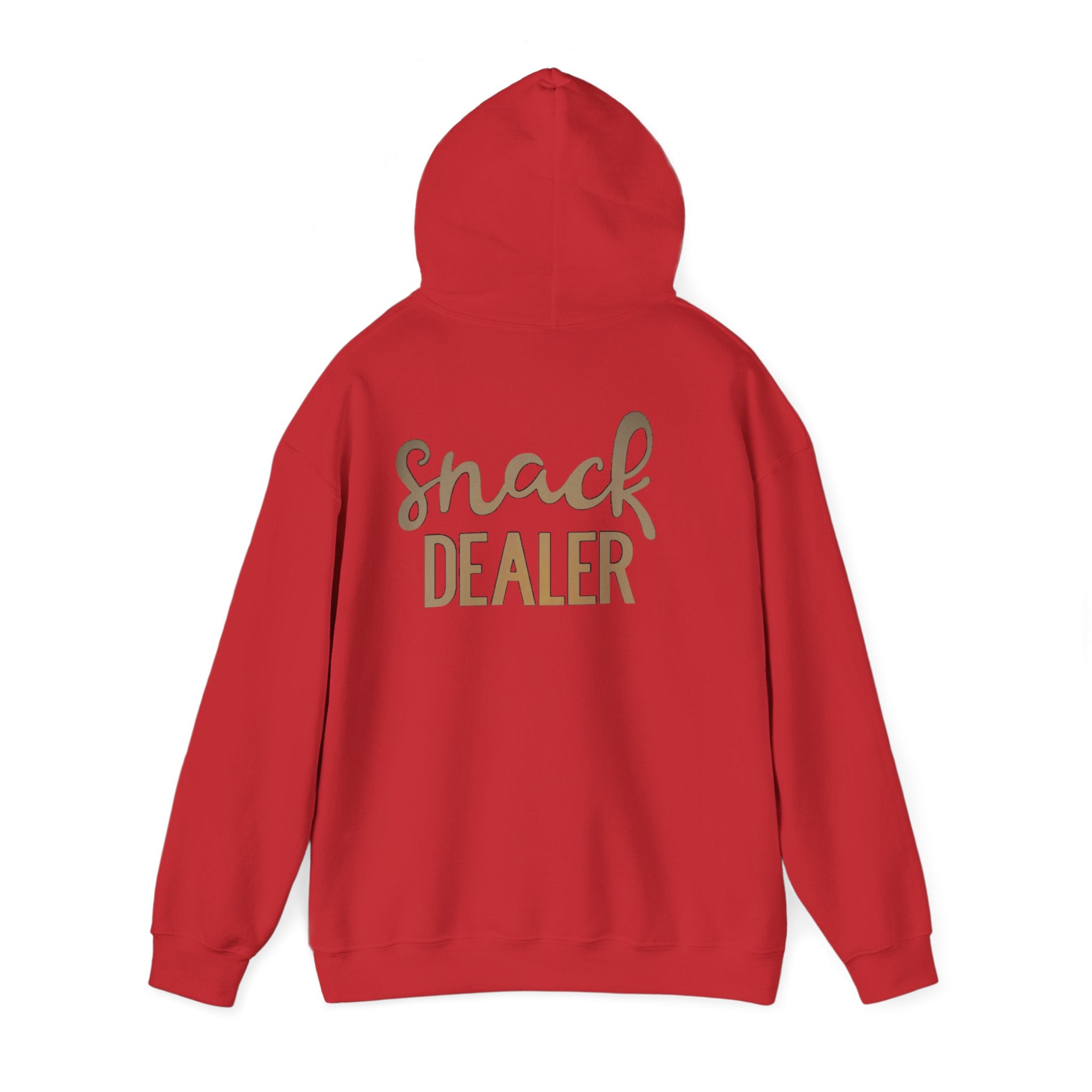 Funny Snack Dealer Hoodie, Sarcastic Foodie Gift, Junk Food Lover Hooded Sweatshirt, Gift for Snack Lover, Comfy Snacking Apparel