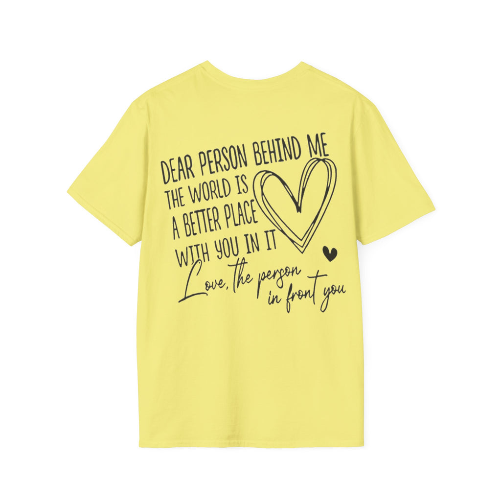 Mental Health Awareness T-Shirt, Supportive Message Tee, Positive Vibes Shirt, Kindness Graphic Top, Love Each Other Apparel