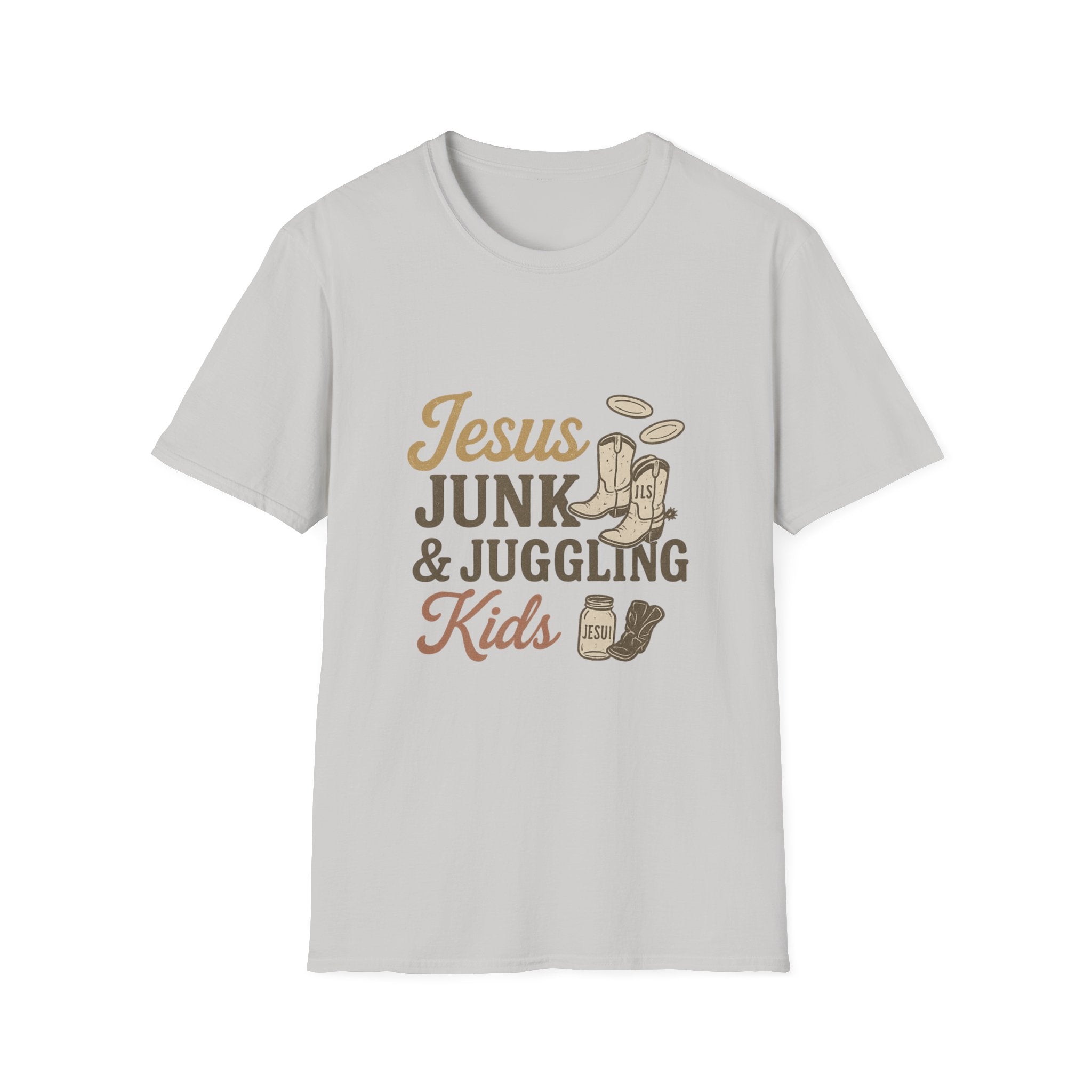 jesus junk and kids tshirt for the dumpster diving christian we all know one is it you?