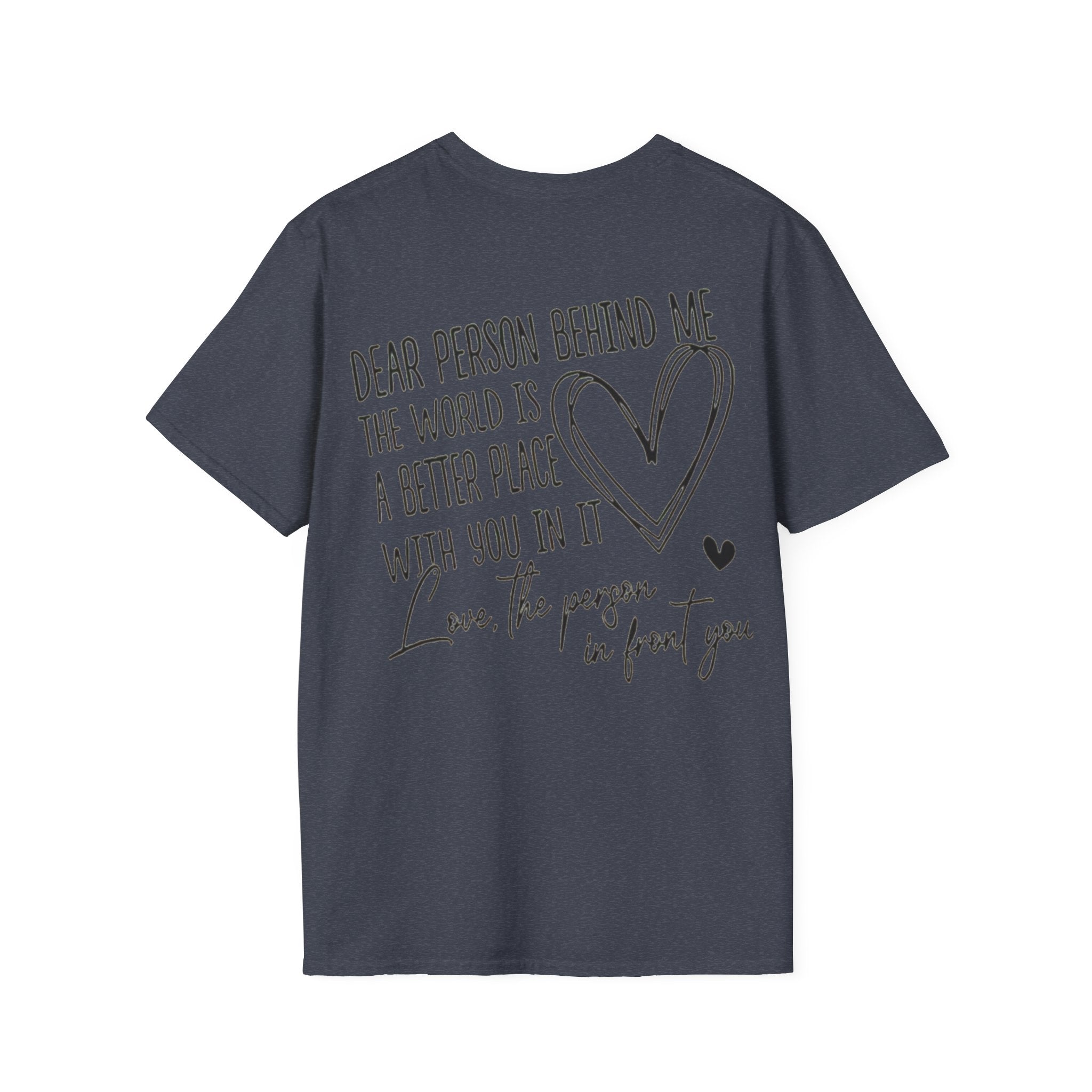 Mental Health Awareness T-Shirt, Supportive Message Tee, Positive Vibes Shirt, Kindness Graphic Top, Love Each Other Apparel