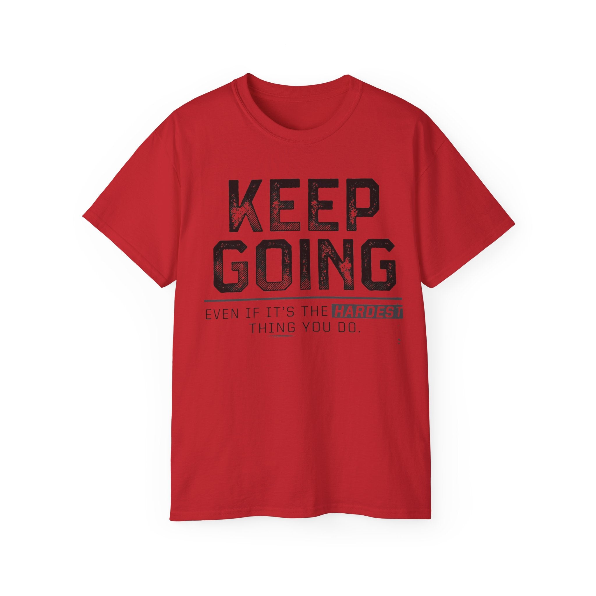 Motivational Keep Fing Going Failure Isn't an Option Unisex T-Shirt, Inspirational Graphic Tee, Positive Quote Shirt, Encouraging Workout