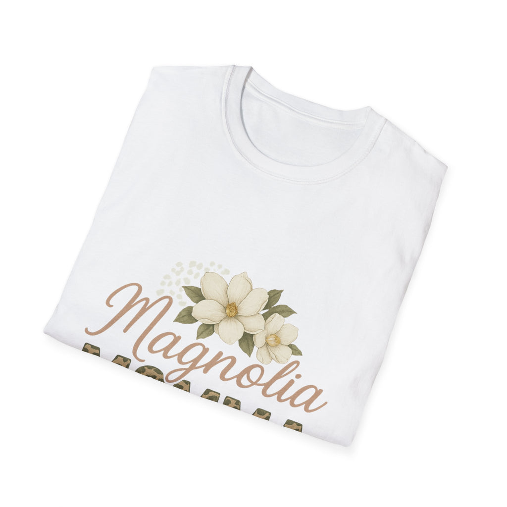 Bloom of Motherhood magnolia momma t shirt