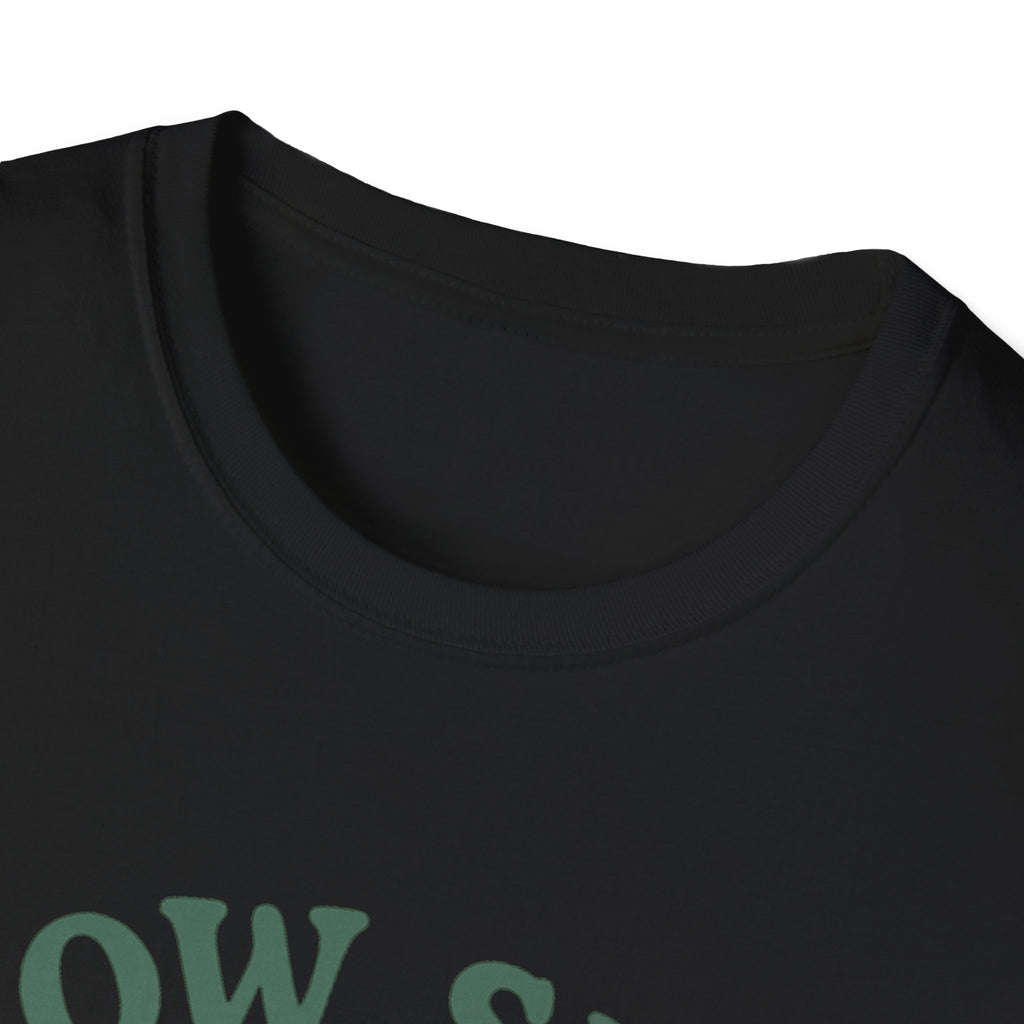 Grow Slow Live Slow T-Shirt | Relaxed Typography Tee