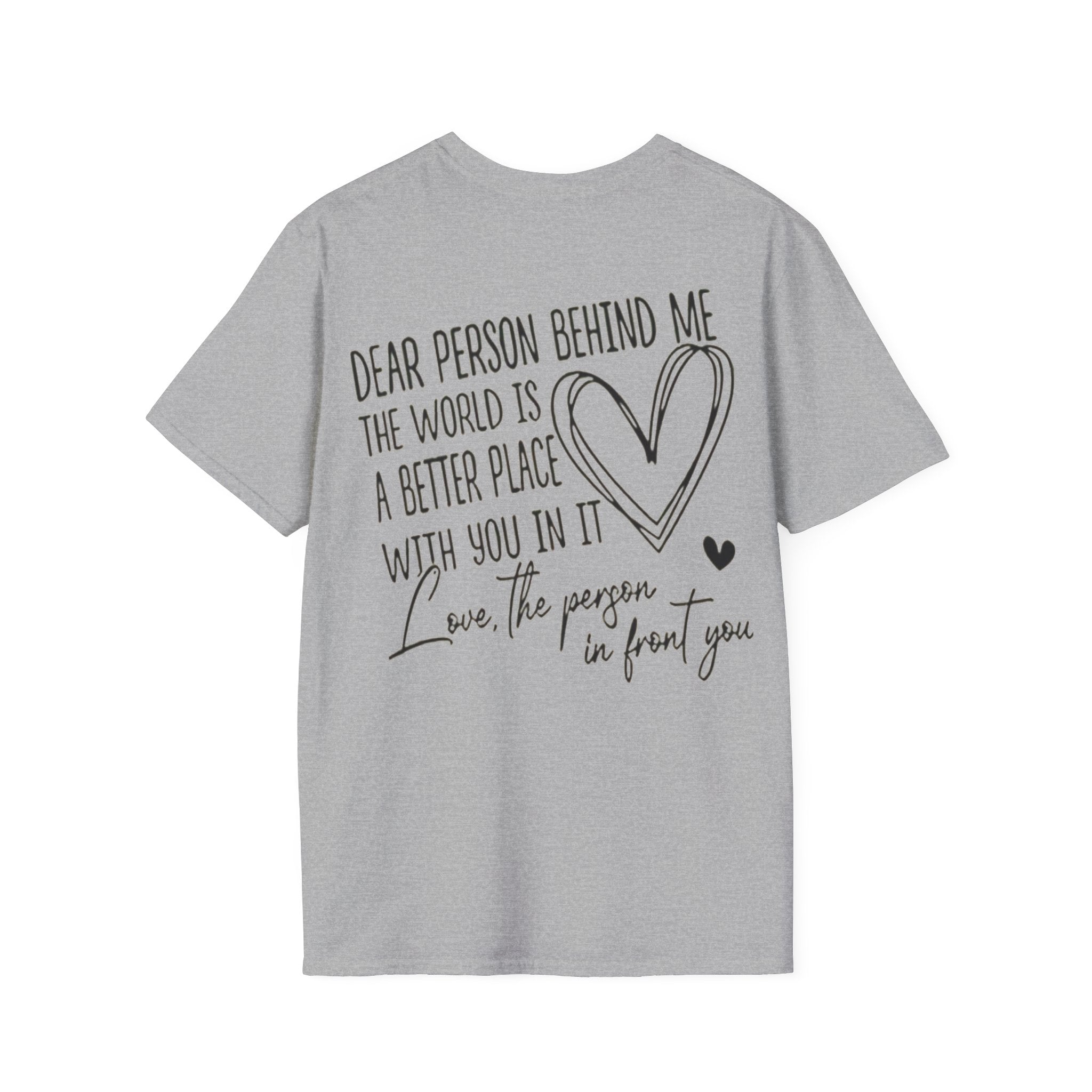 Mental Health Awareness T-Shirt, Supportive Message Tee, Positive Vibes Shirt, Kindness Graphic Top, Love Each Other Apparel