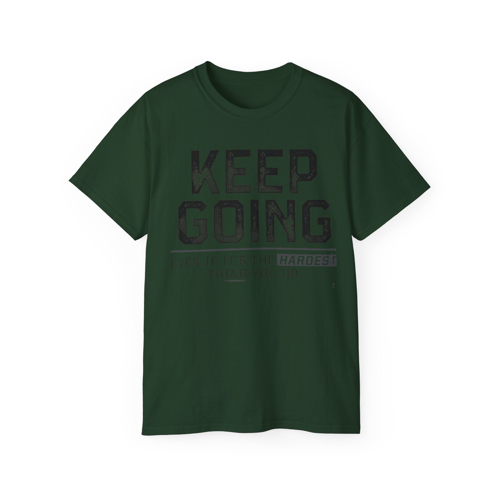 Motivational Keep Fing Going Failure Isn't an Option Unisex T-Shirt, Inspirational Graphic Tee, Positive Quote Shirt, Encouraging Workout