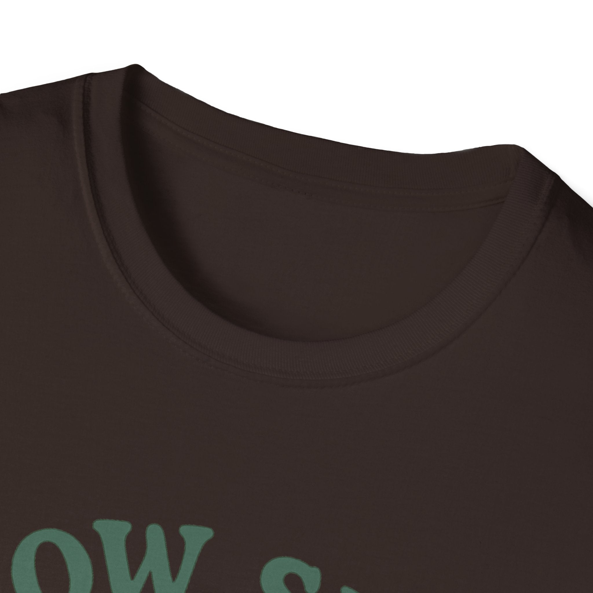 Grow Slow Live Slow T-Shirt | Relaxed Typography Tee