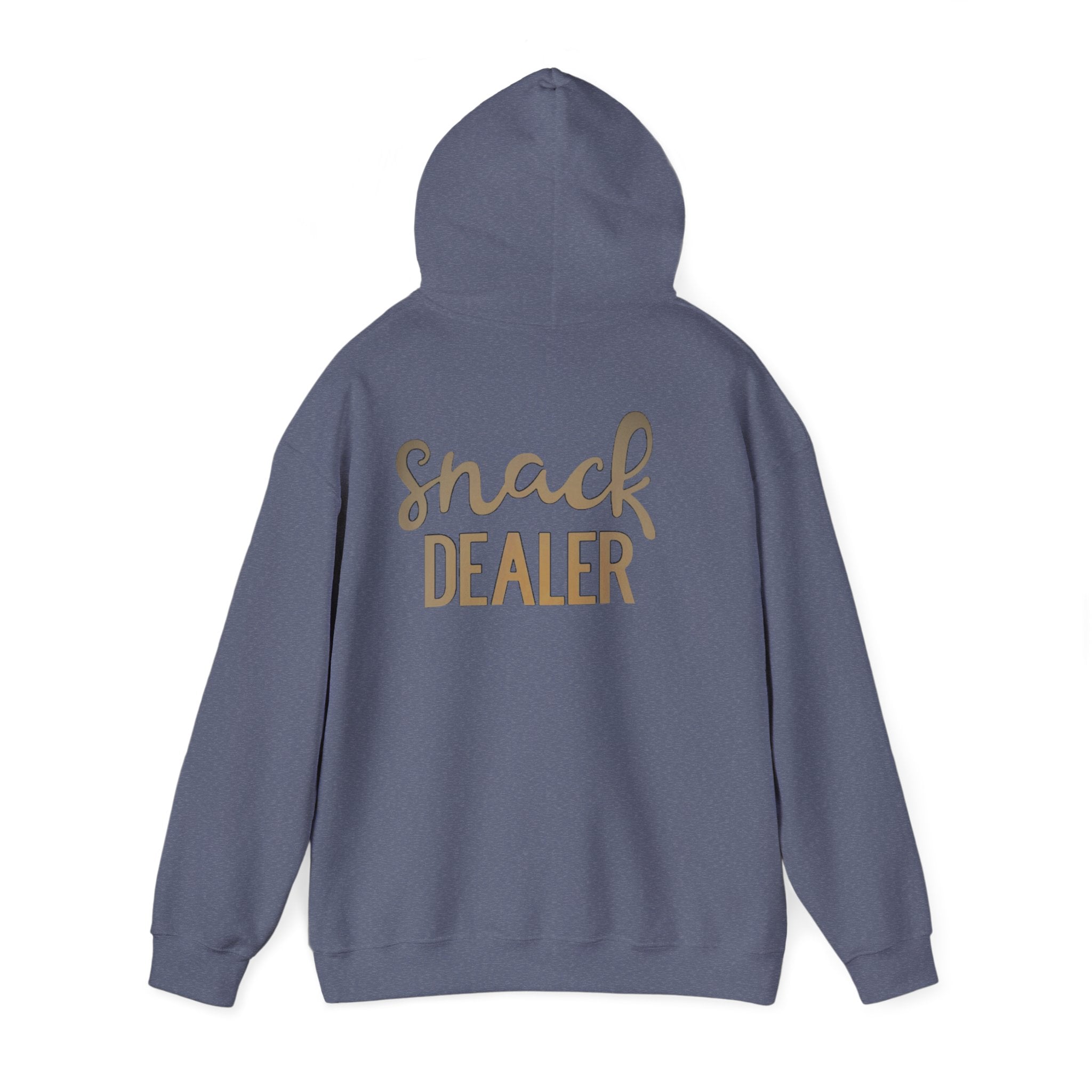 Funny Snack Dealer Hoodie, Sarcastic Foodie Gift, Junk Food Lover Hooded Sweatshirt, Gift for Snack Lover, Comfy Snacking Apparel
