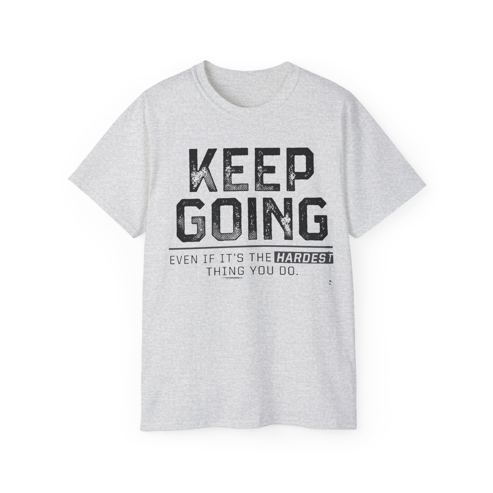 Motivational Keep Fing Going Failure Isn't an Option Unisex T-Shirt, Inspirational Graphic Tee, Positive Quote Shirt, Encouraging Workout