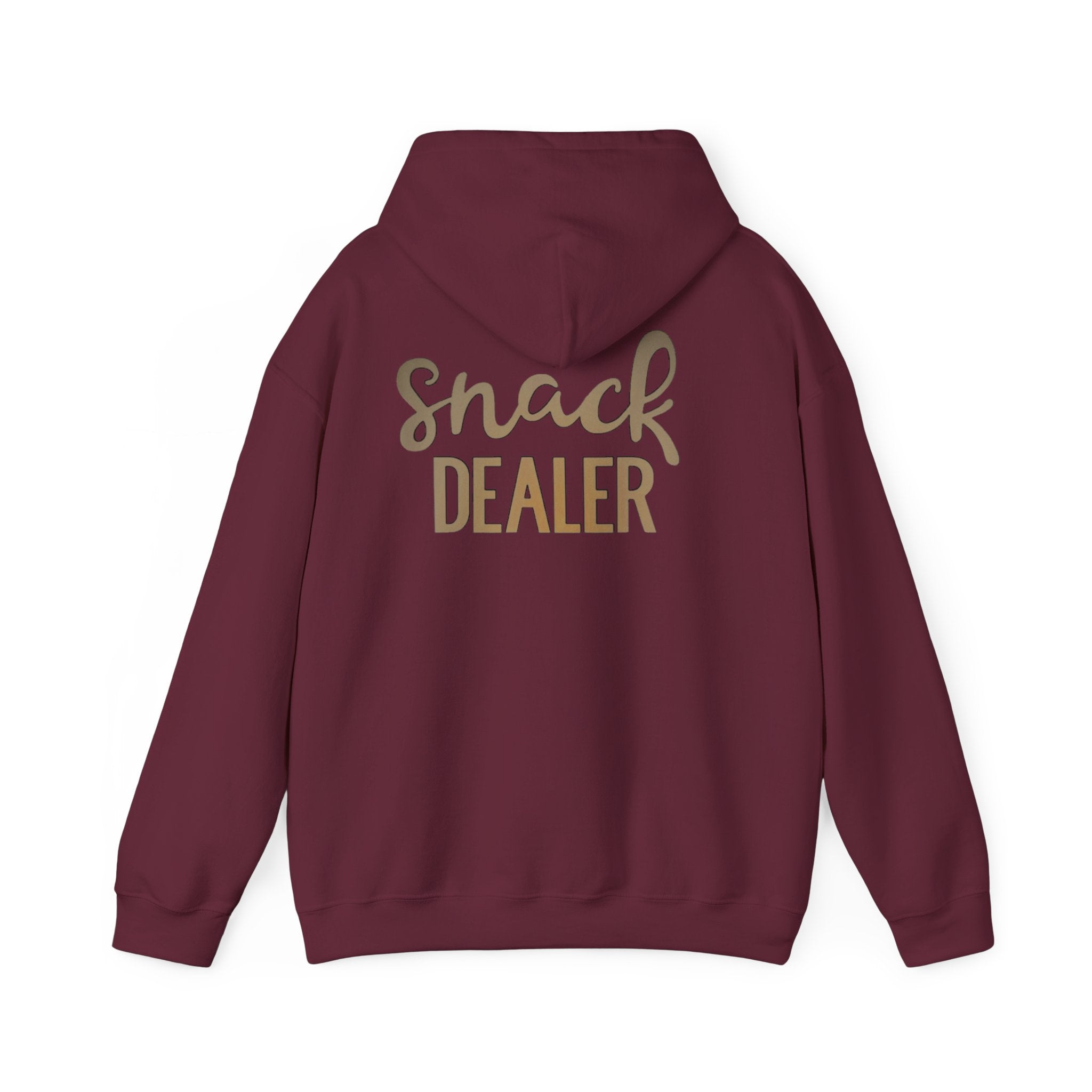 Funny Snack Dealer Hoodie, Sarcastic Foodie Gift, Junk Food Lover Hooded Sweatshirt, Gift for Snack Lover, Comfy Snacking Apparel