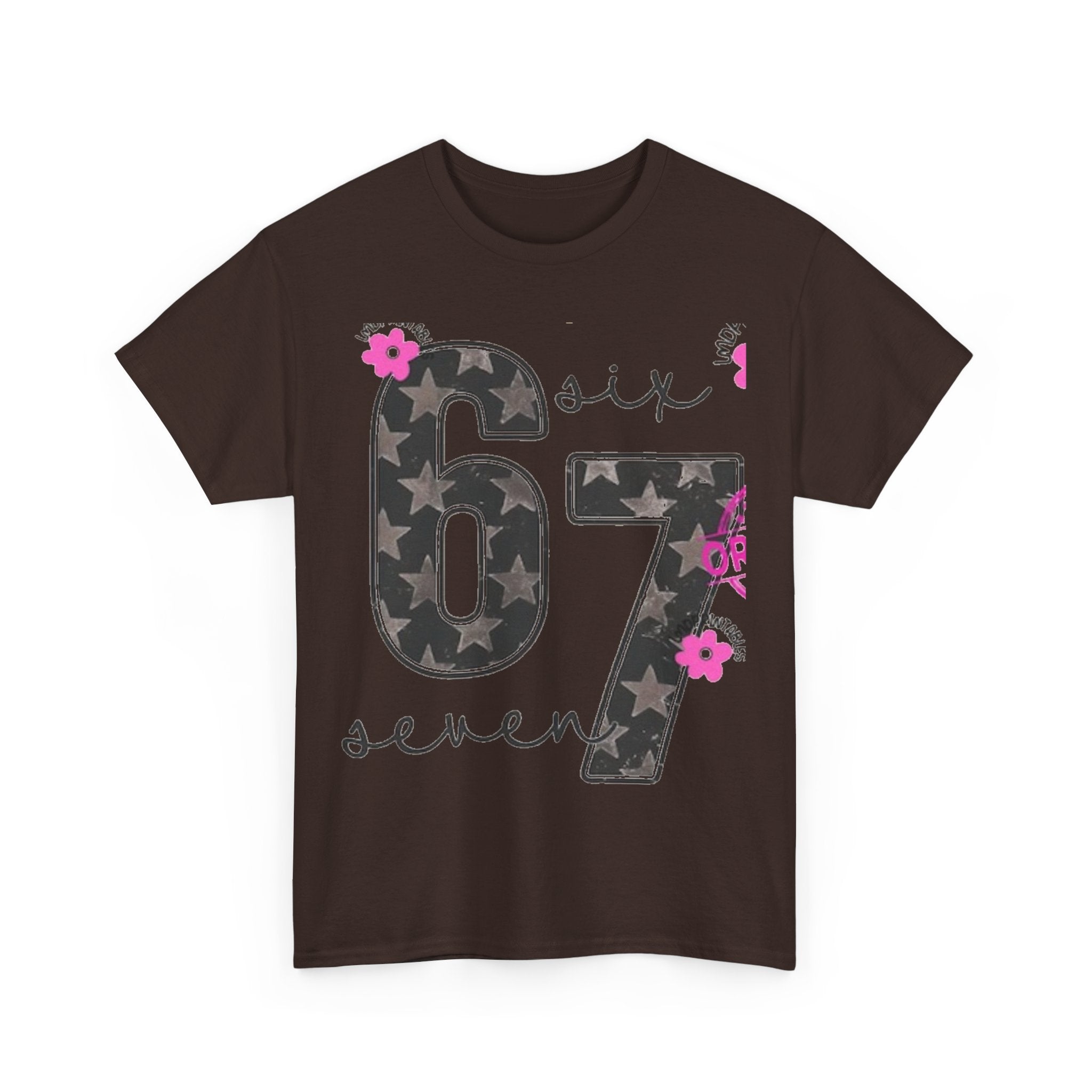 6-7  six seven Trendy Phrase Unisex Tee, Teens Fashion Shirt, Latest Trend Cotton T-Shirt, Kids Graphic Tee, Youth Hip Quote Shirt