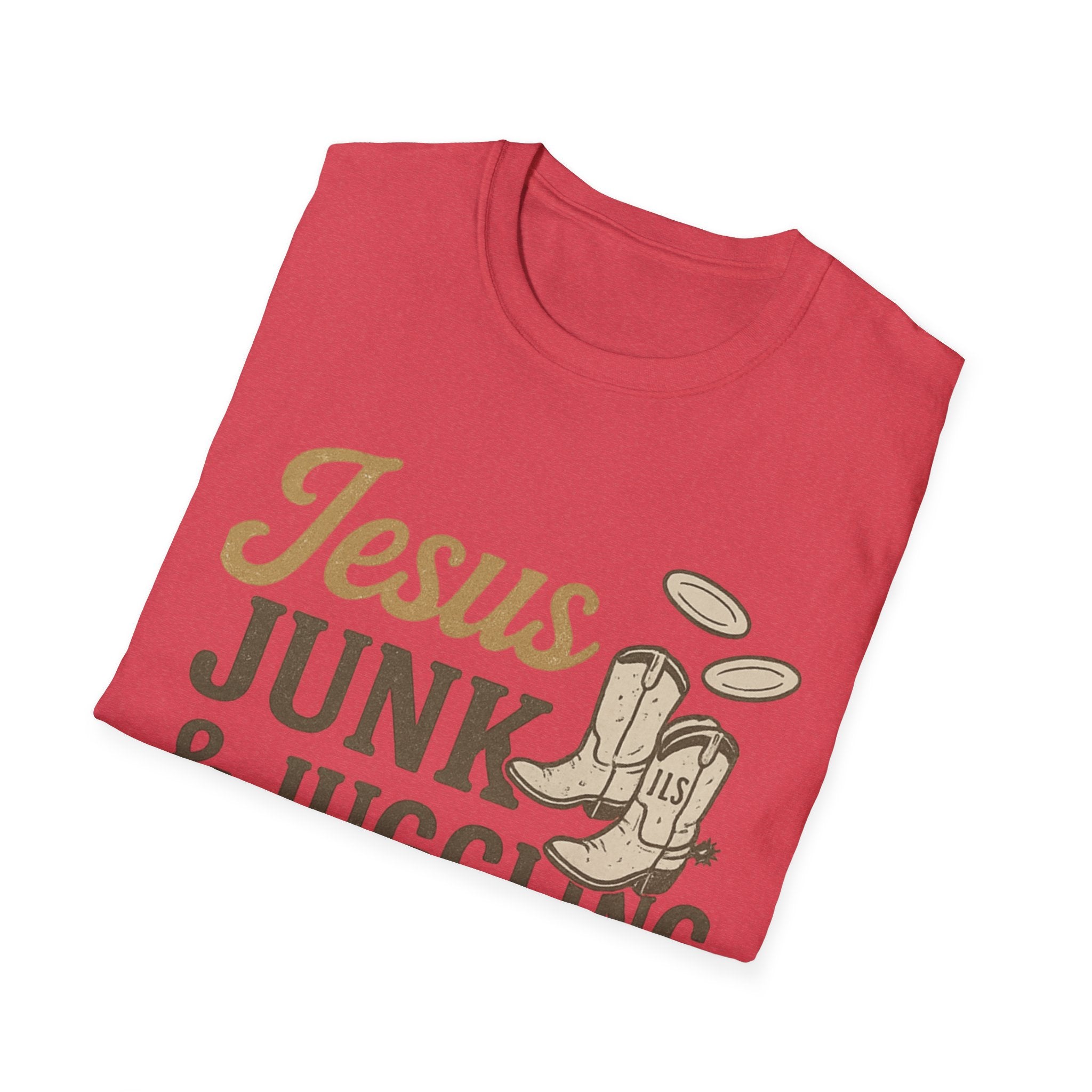 jesus junk and kids tshirt for the dumpster diving christian we all know one is it you?