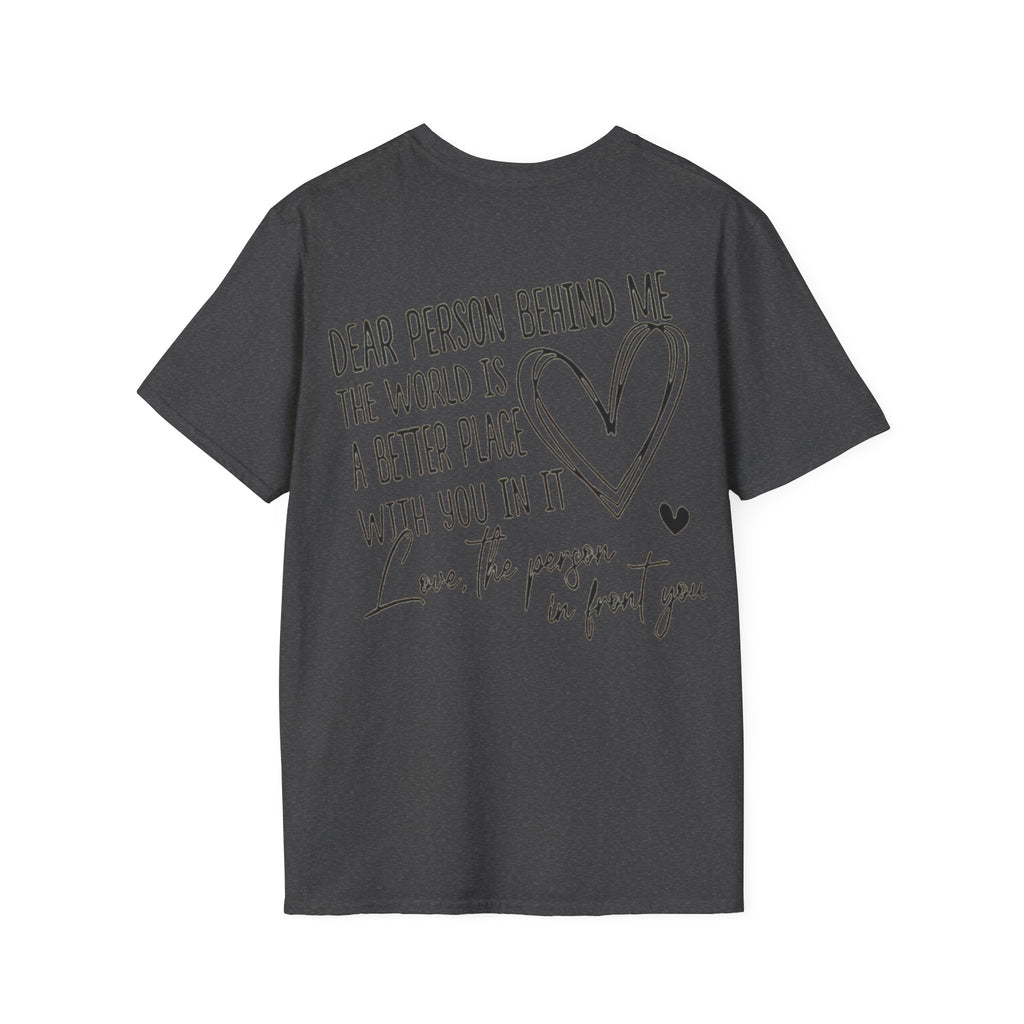 Mental Health Awareness T-Shirt, Supportive Message Tee, Positive Vibes Shirt, Kindness Graphic Top, Love Each Other Apparel