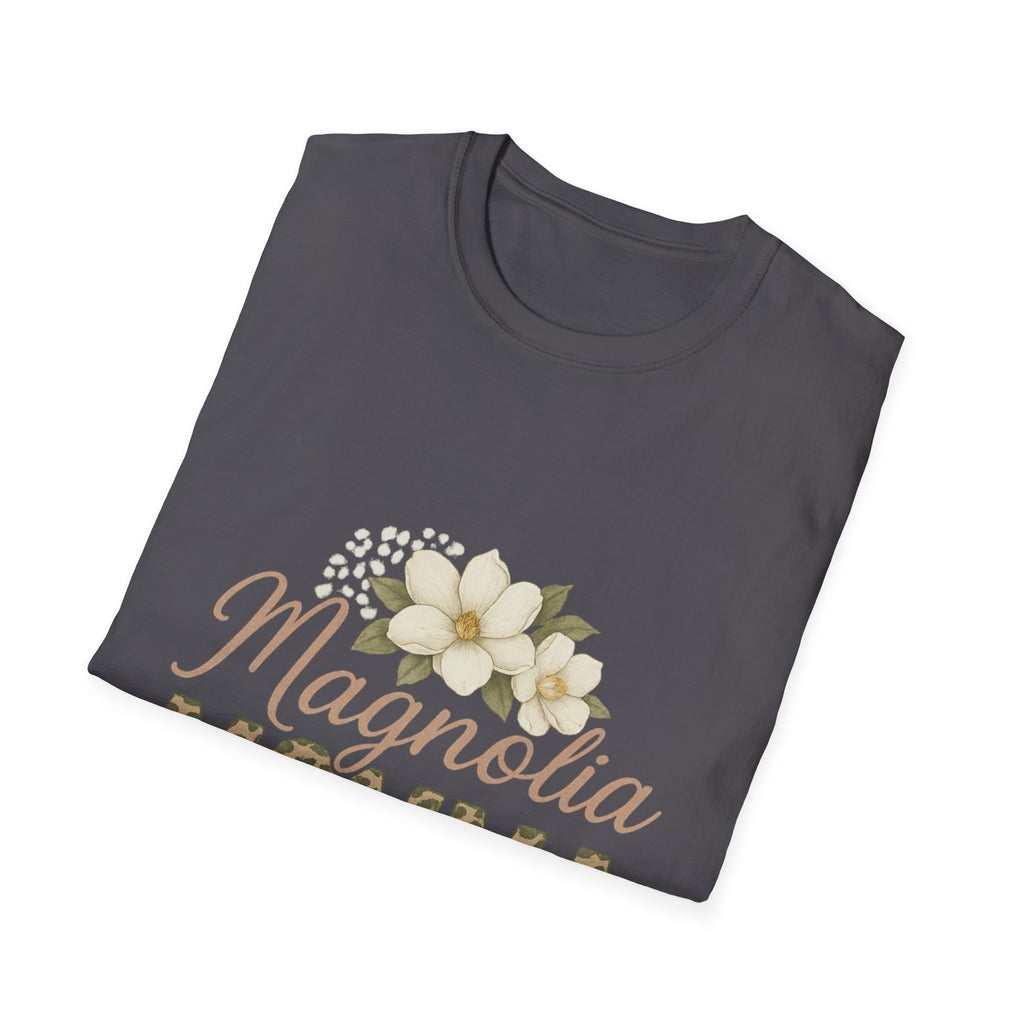 Bloom of Motherhood magnolia momma t shirt